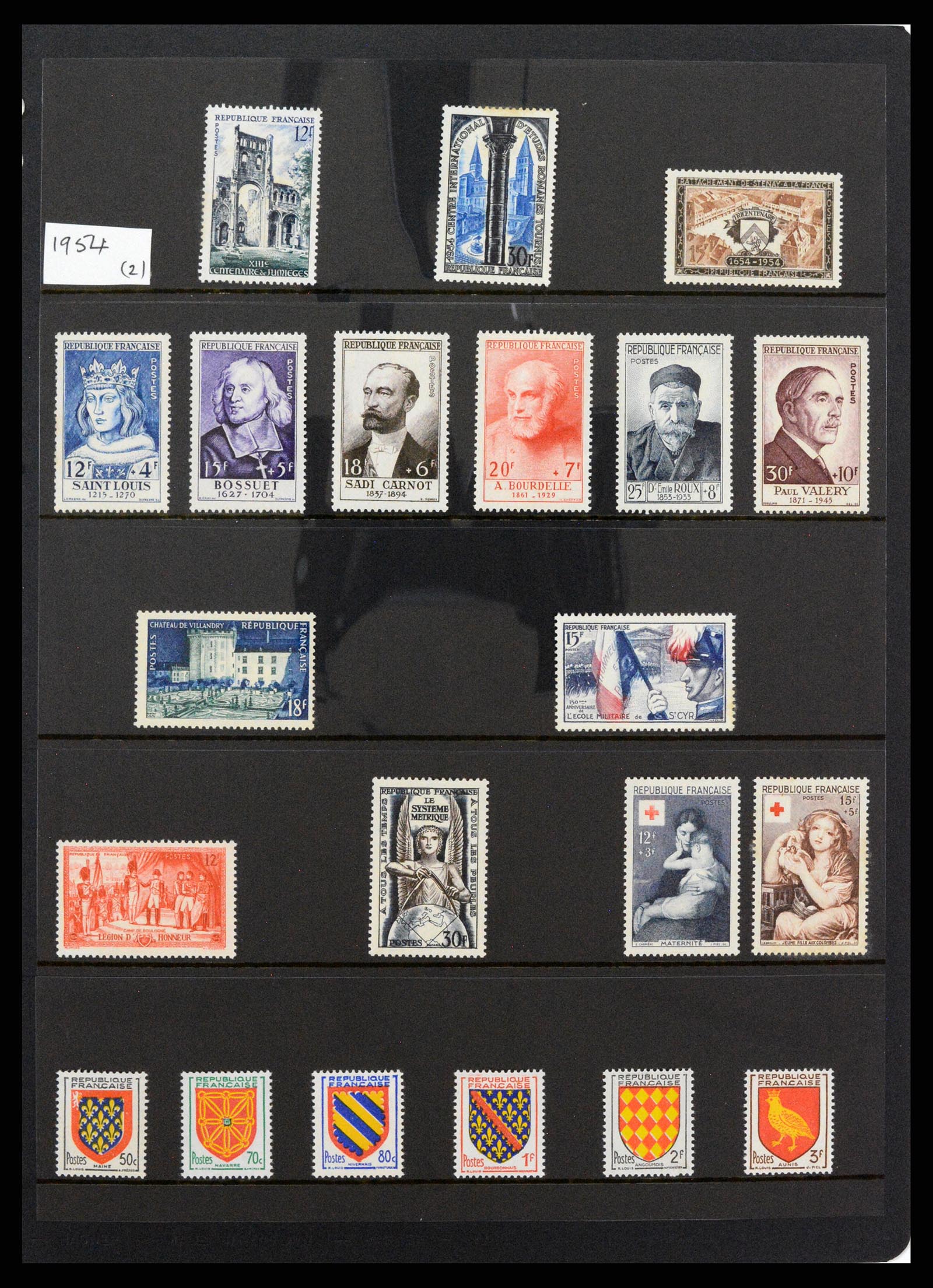 37285 086 - Postzegelverzameling 37285 Frankrijk 1849-1996.