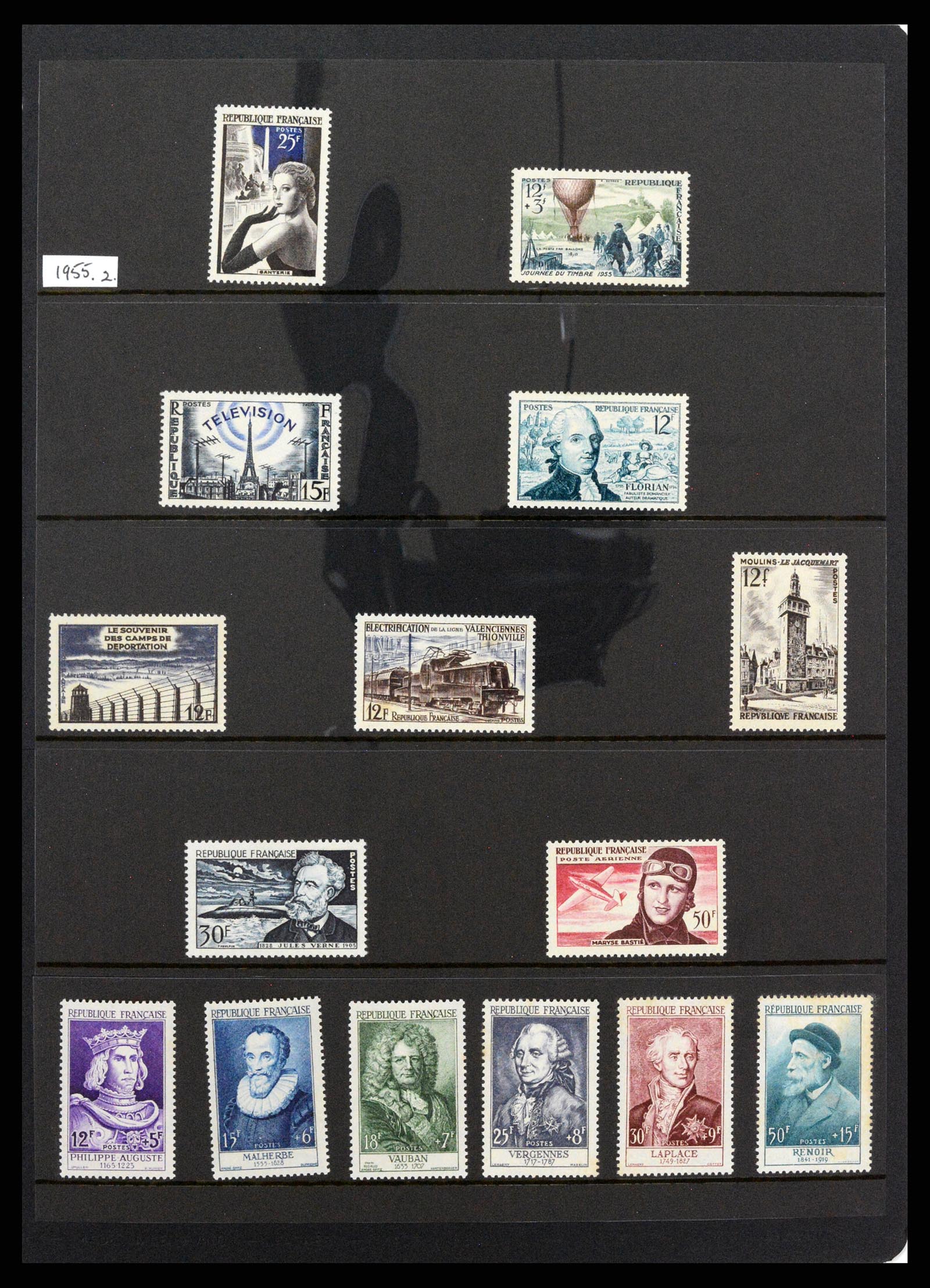 37285 088 - Postzegelverzameling 37285 Frankrijk 1849-1996.