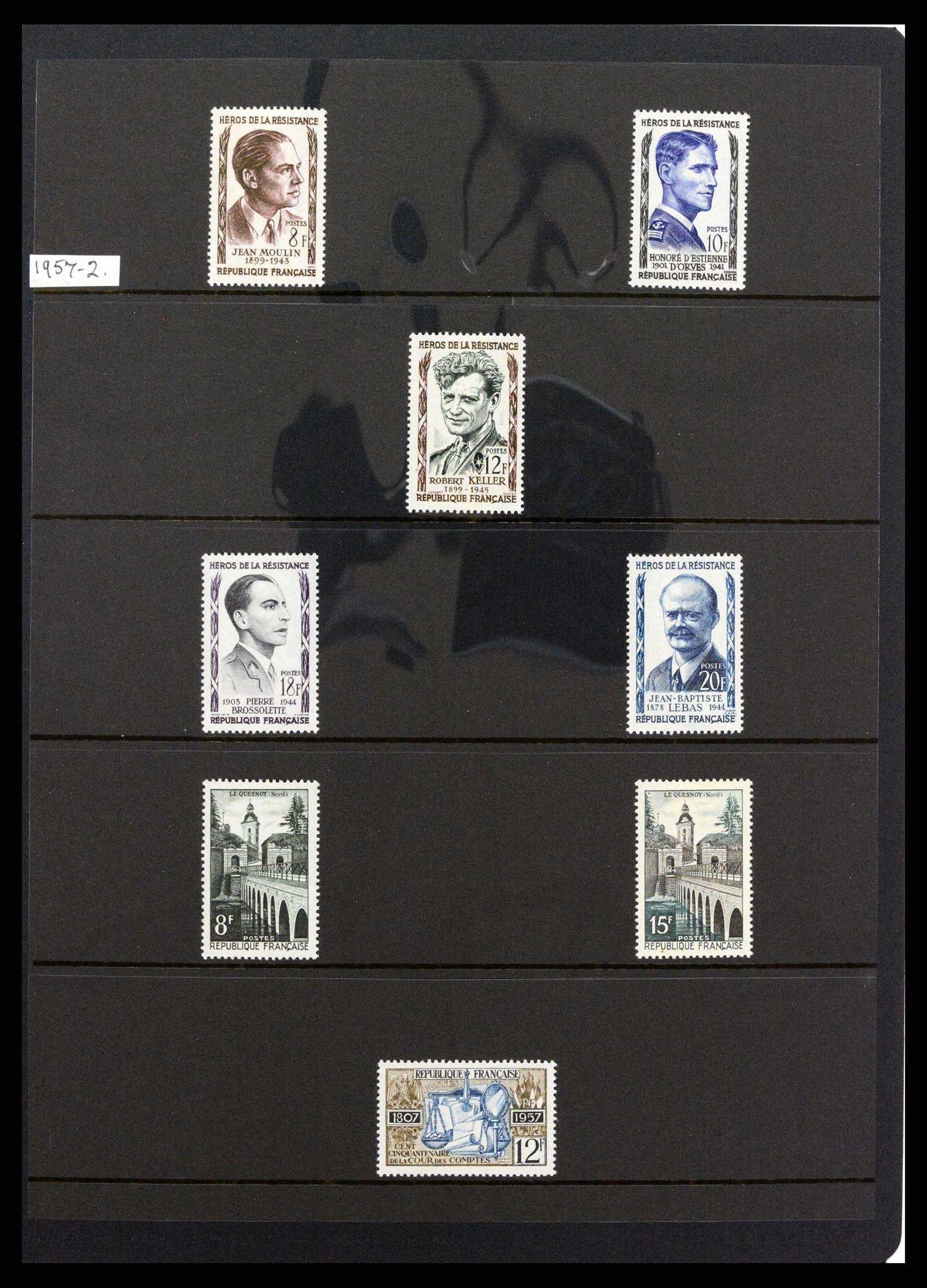 37285 094 - Postzegelverzameling 37285 Frankrijk 1849-1996.