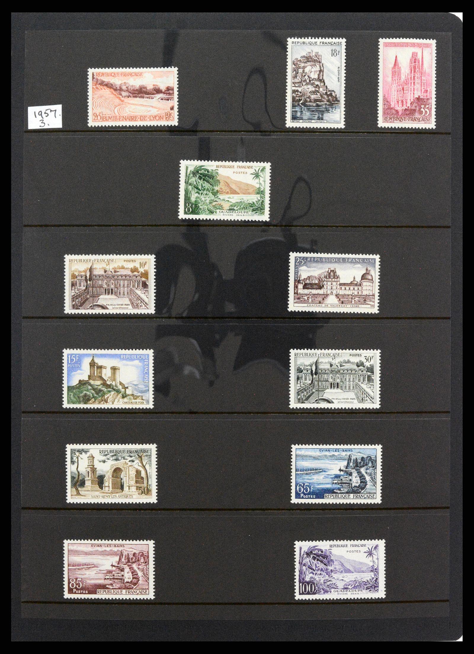 37285 096 - Postzegelverzameling 37285 Frankrijk 1849-1996.