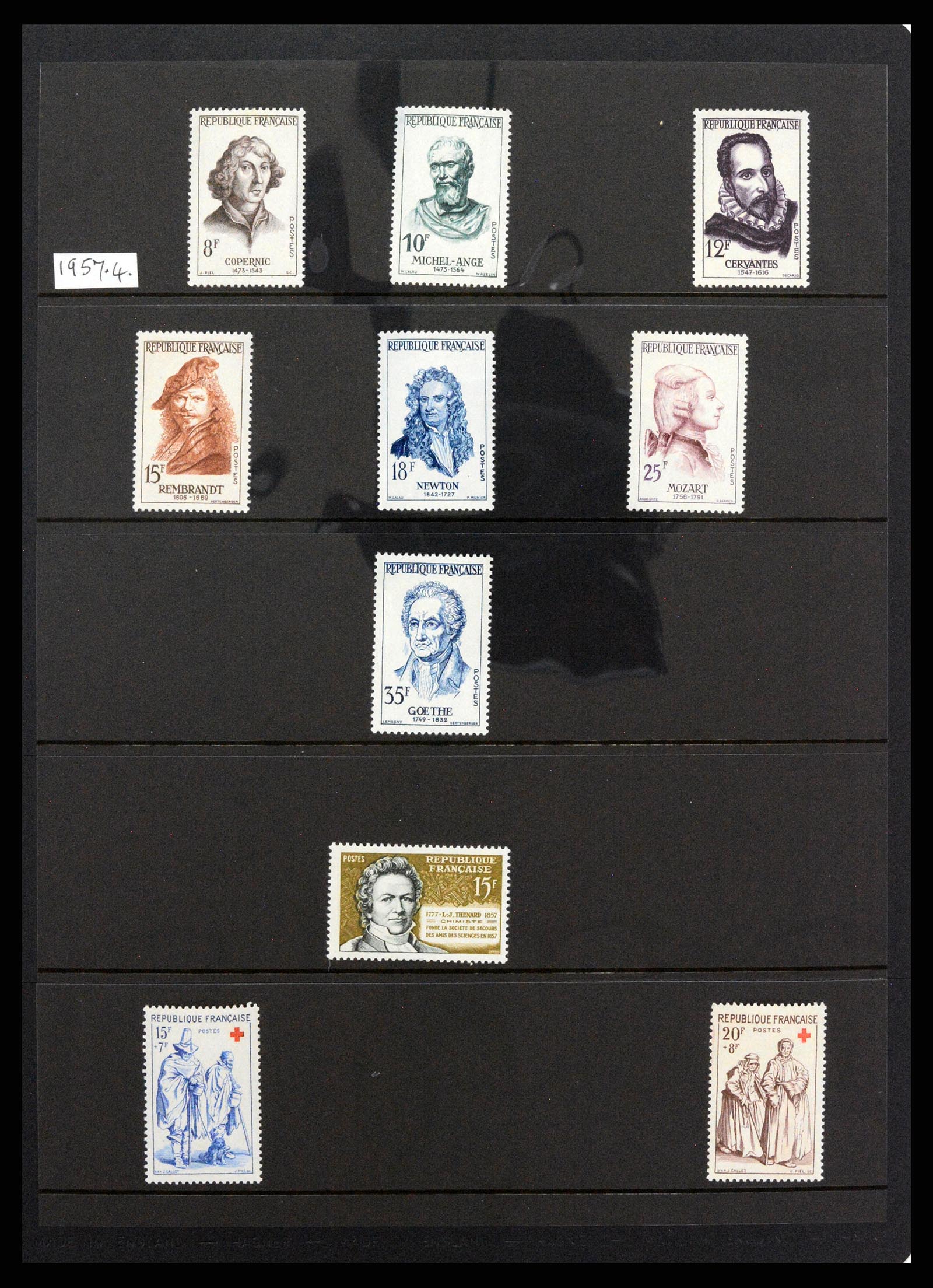 37285 097 - Postzegelverzameling 37285 Frankrijk 1849-1996.