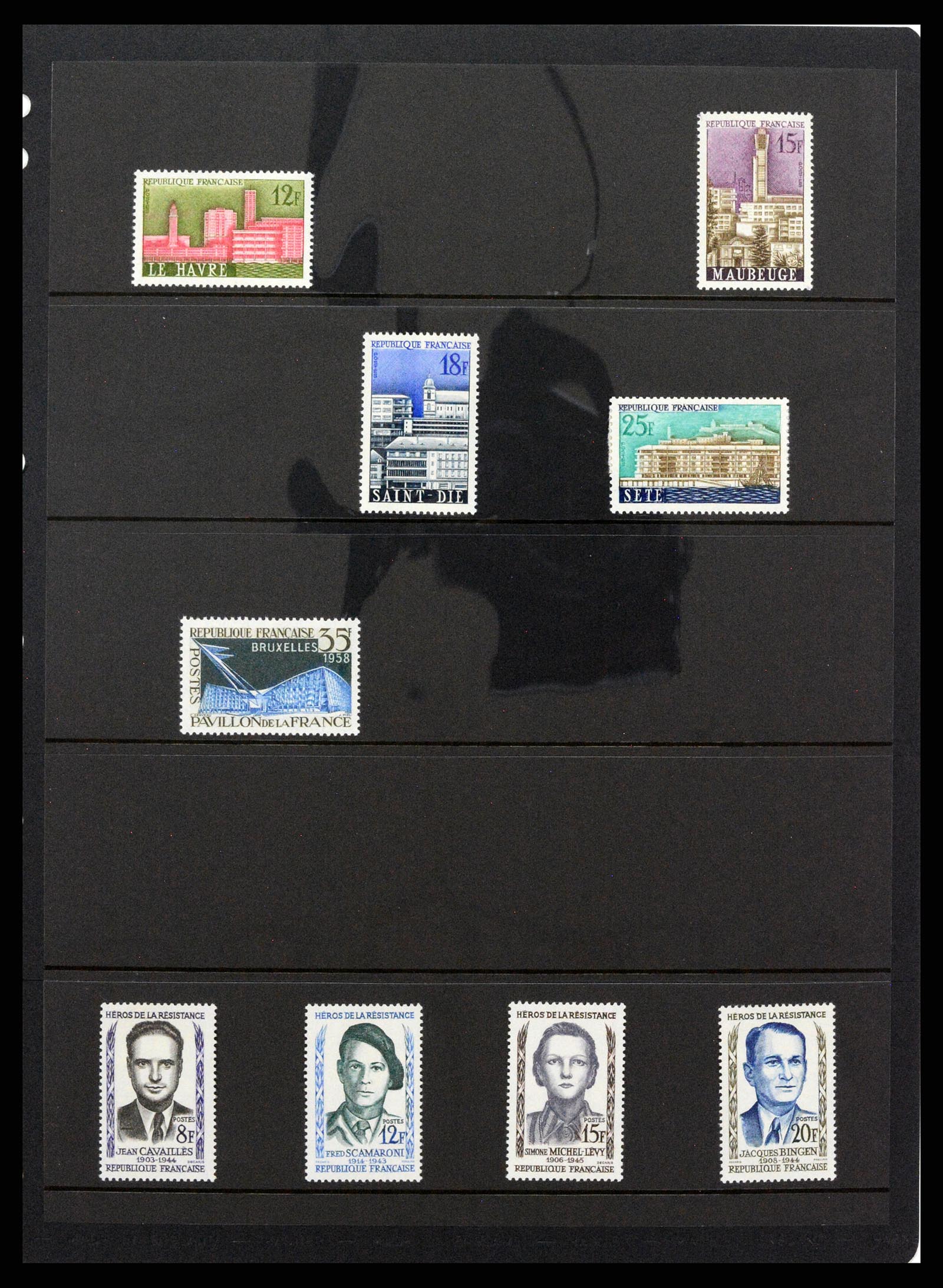 37285 099 - Postzegelverzameling 37285 Frankrijk 1849-1996.