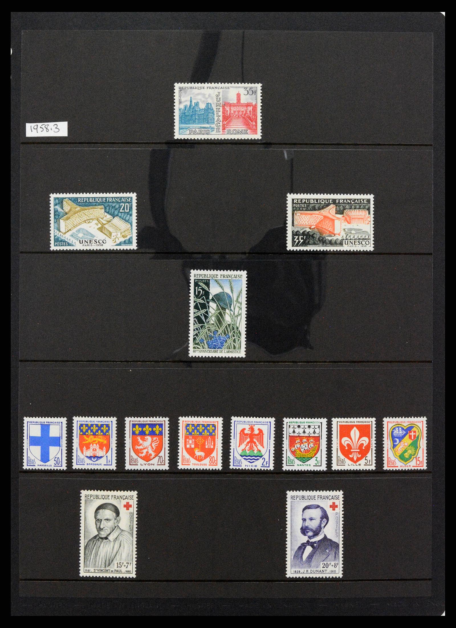 37285 101 - Postzegelverzameling 37285 Frankrijk 1849-1996.