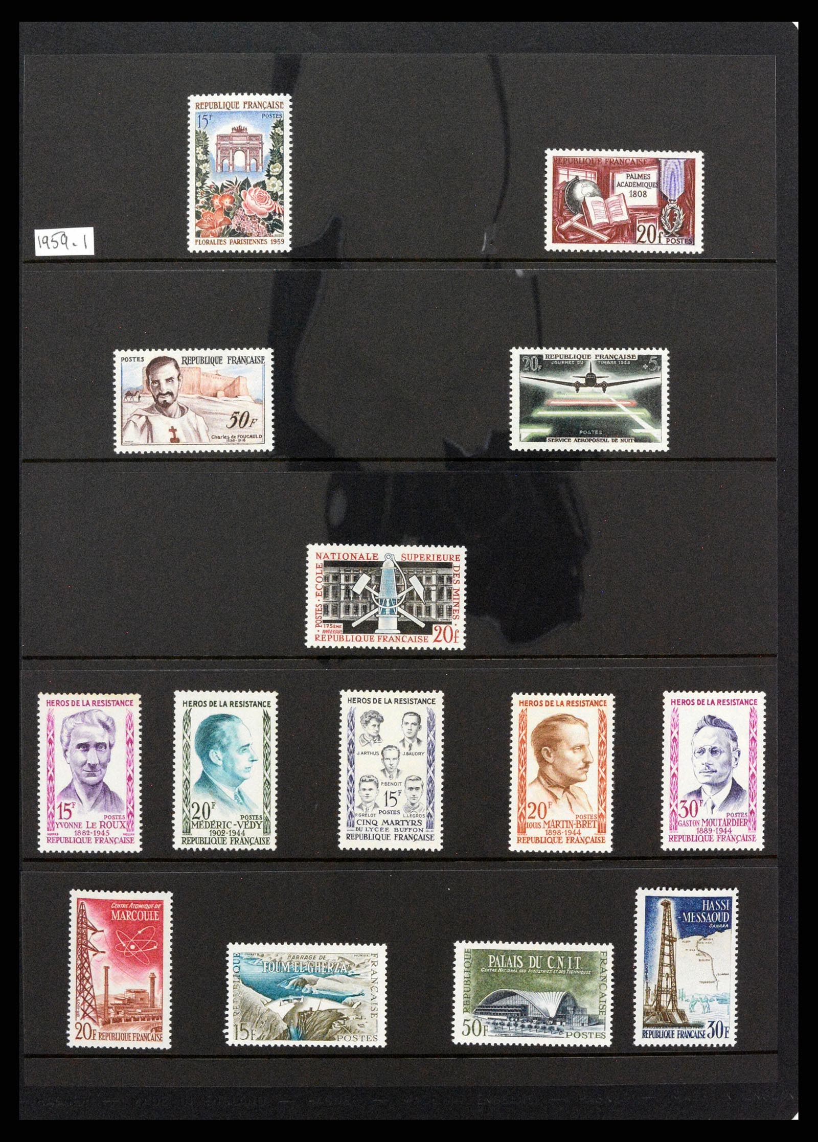 37285 102 - Postzegelverzameling 37285 Frankrijk 1849-1996.
