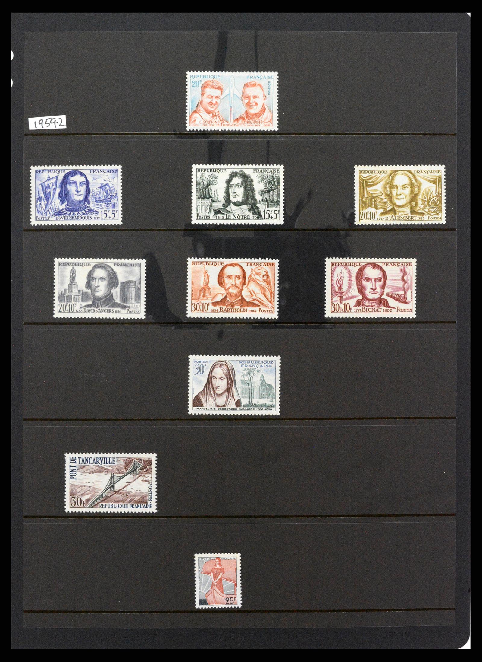 37285 103 - Postzegelverzameling 37285 Frankrijk 1849-1996.