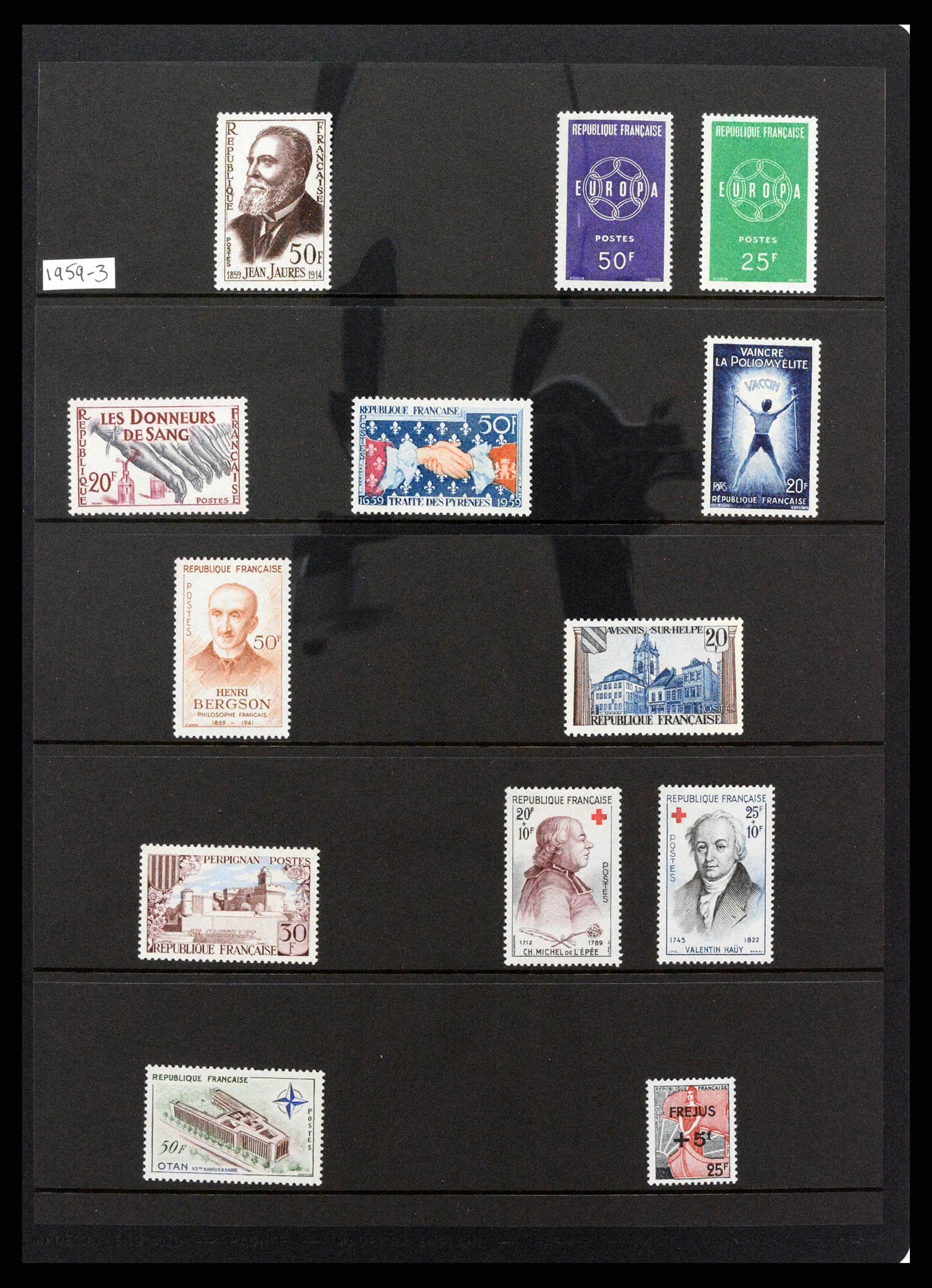 37285 104 - Postzegelverzameling 37285 Frankrijk 1849-1996.