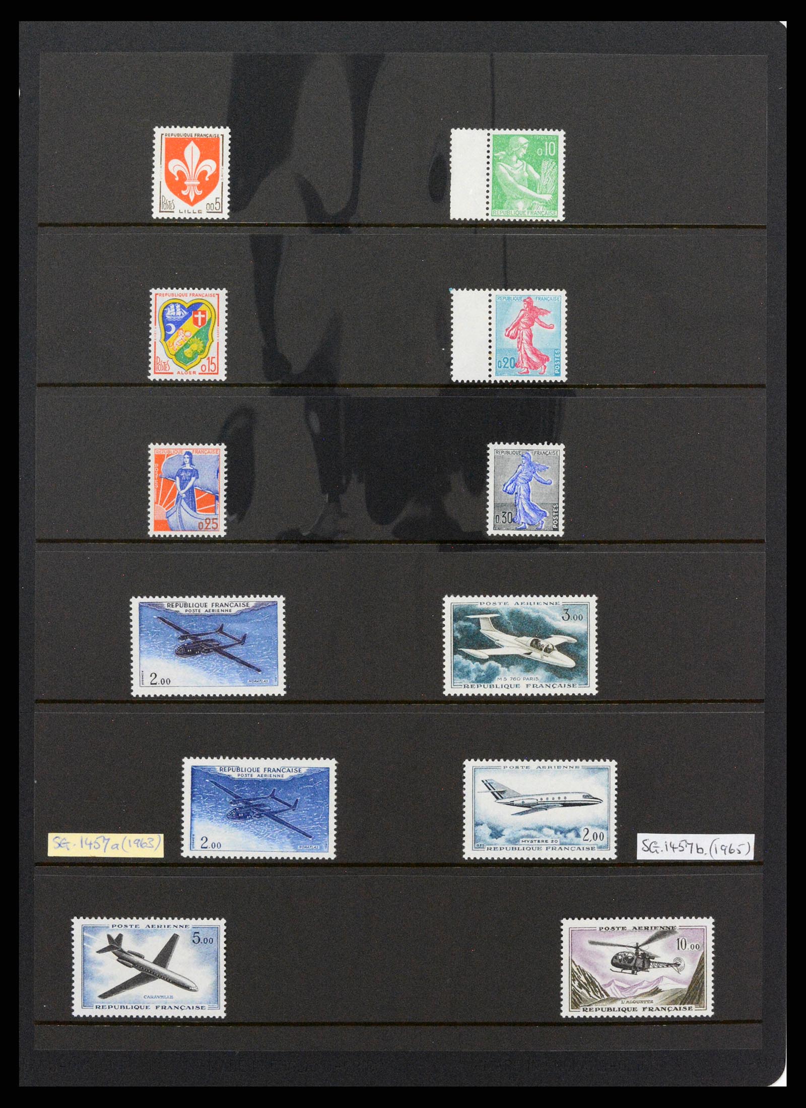 37285 105 - Postzegelverzameling 37285 Frankrijk 1849-1996.