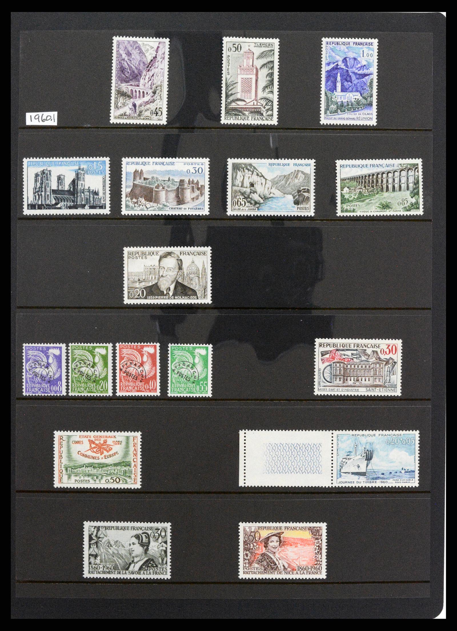 37285 106 - Postzegelverzameling 37285 Frankrijk 1849-1996.