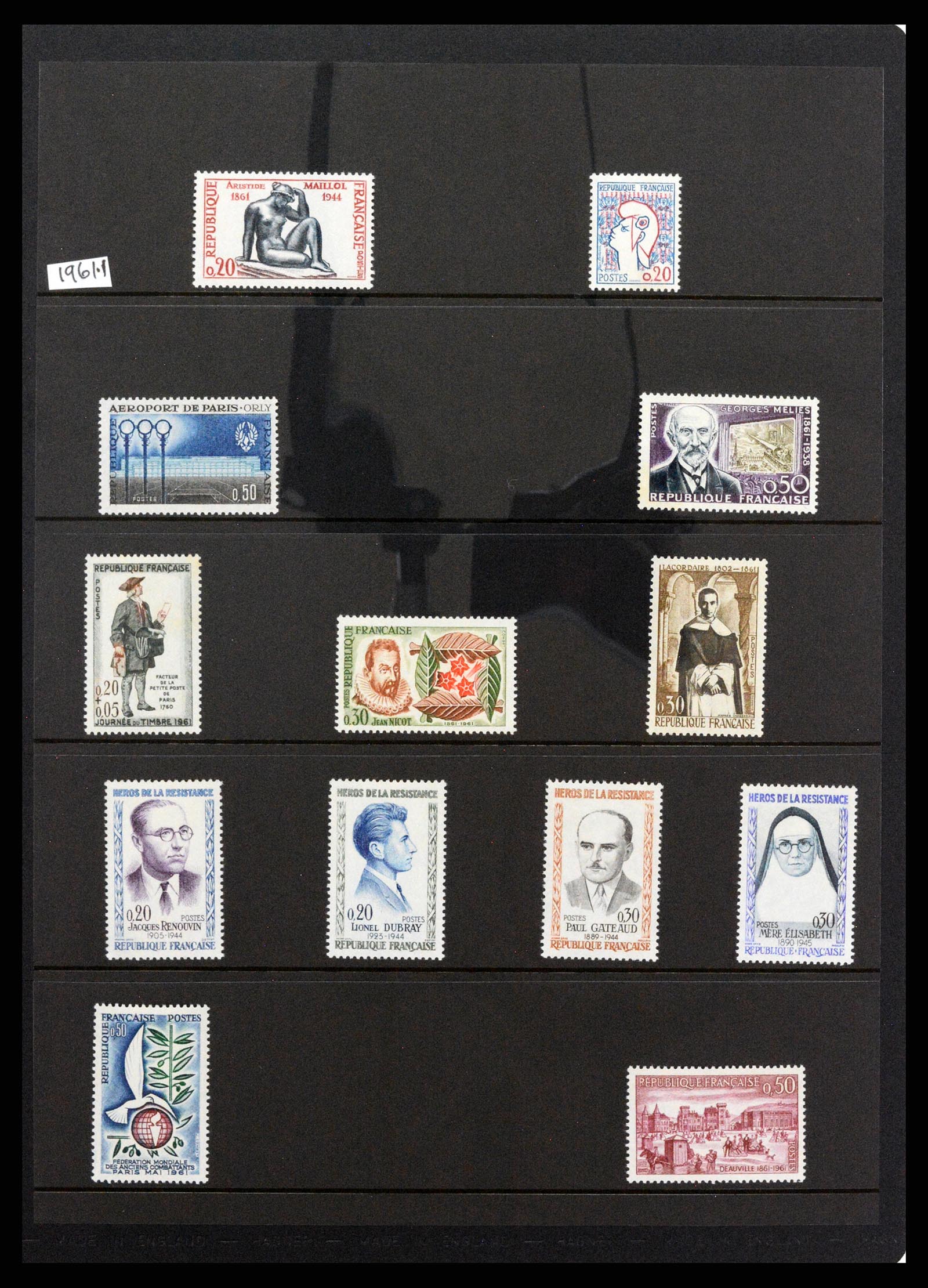 37285 111 - Postzegelverzameling 37285 Frankrijk 1849-1996.