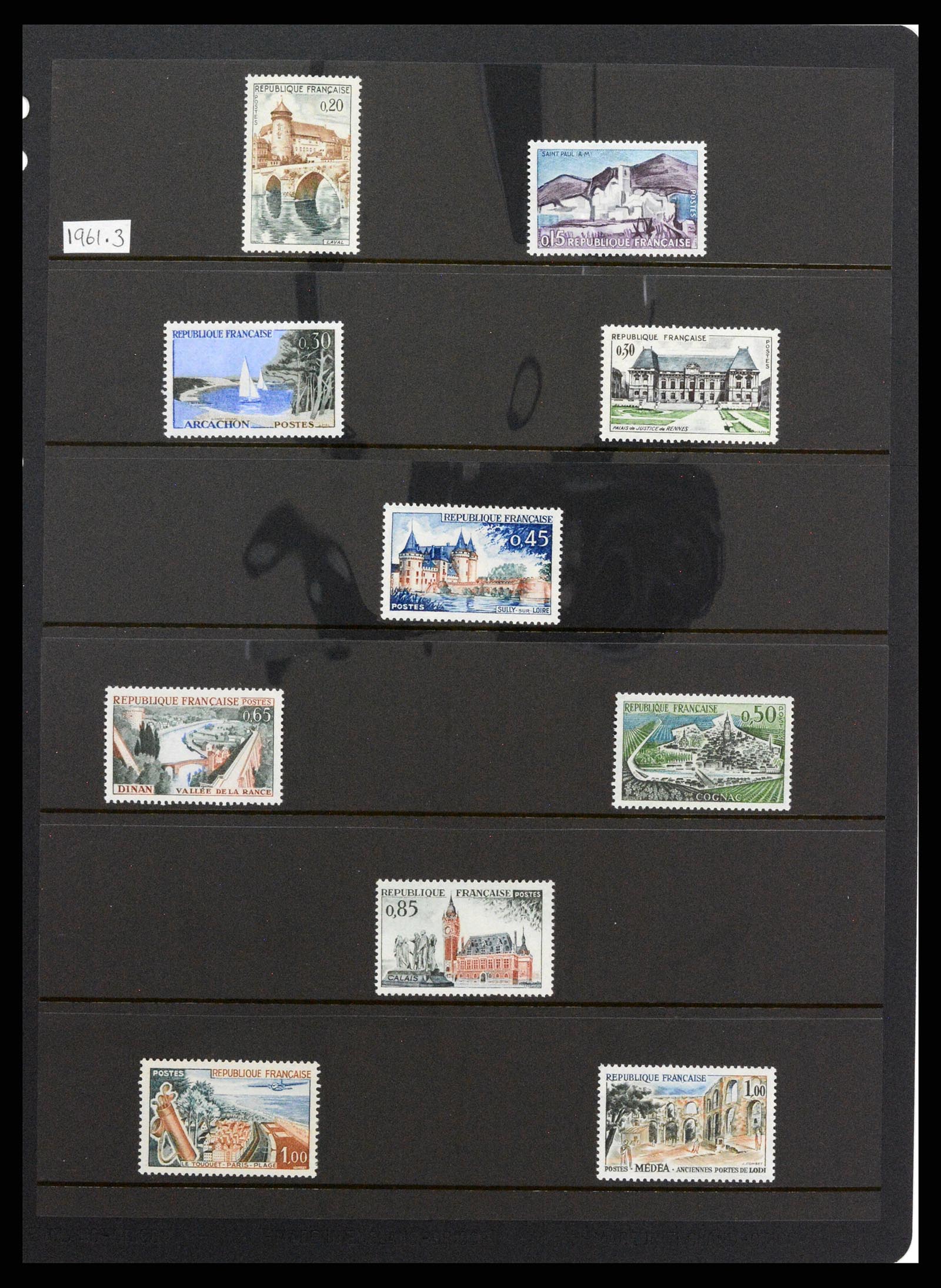 37285 113 - Postzegelverzameling 37285 Frankrijk 1849-1996.