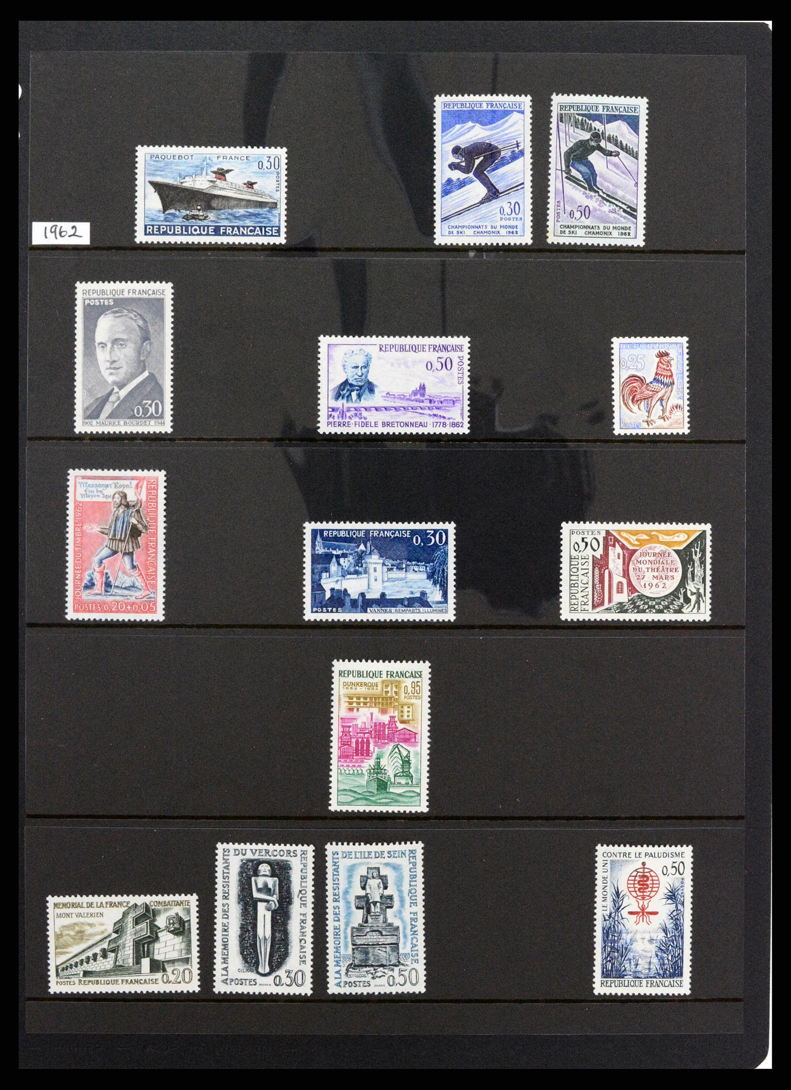 37285 115 - Postzegelverzameling 37285 Frankrijk 1849-1996.