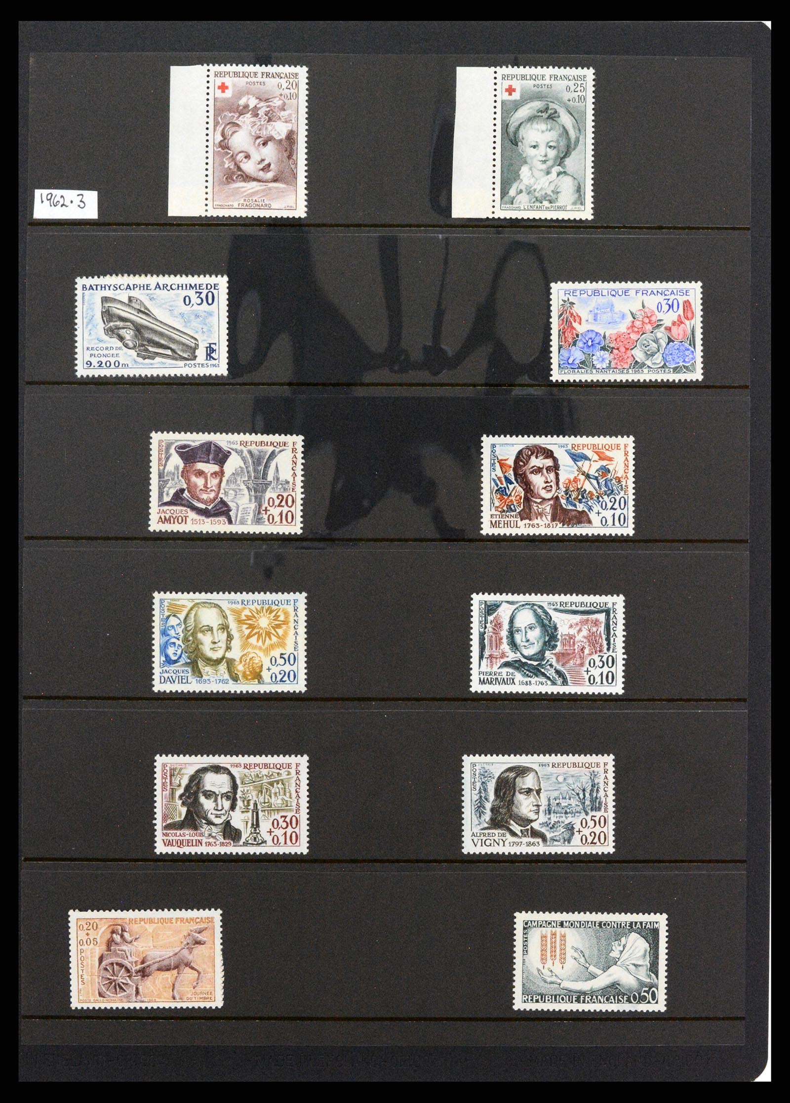 37285 118 - Postzegelverzameling 37285 Frankrijk 1849-1996.
