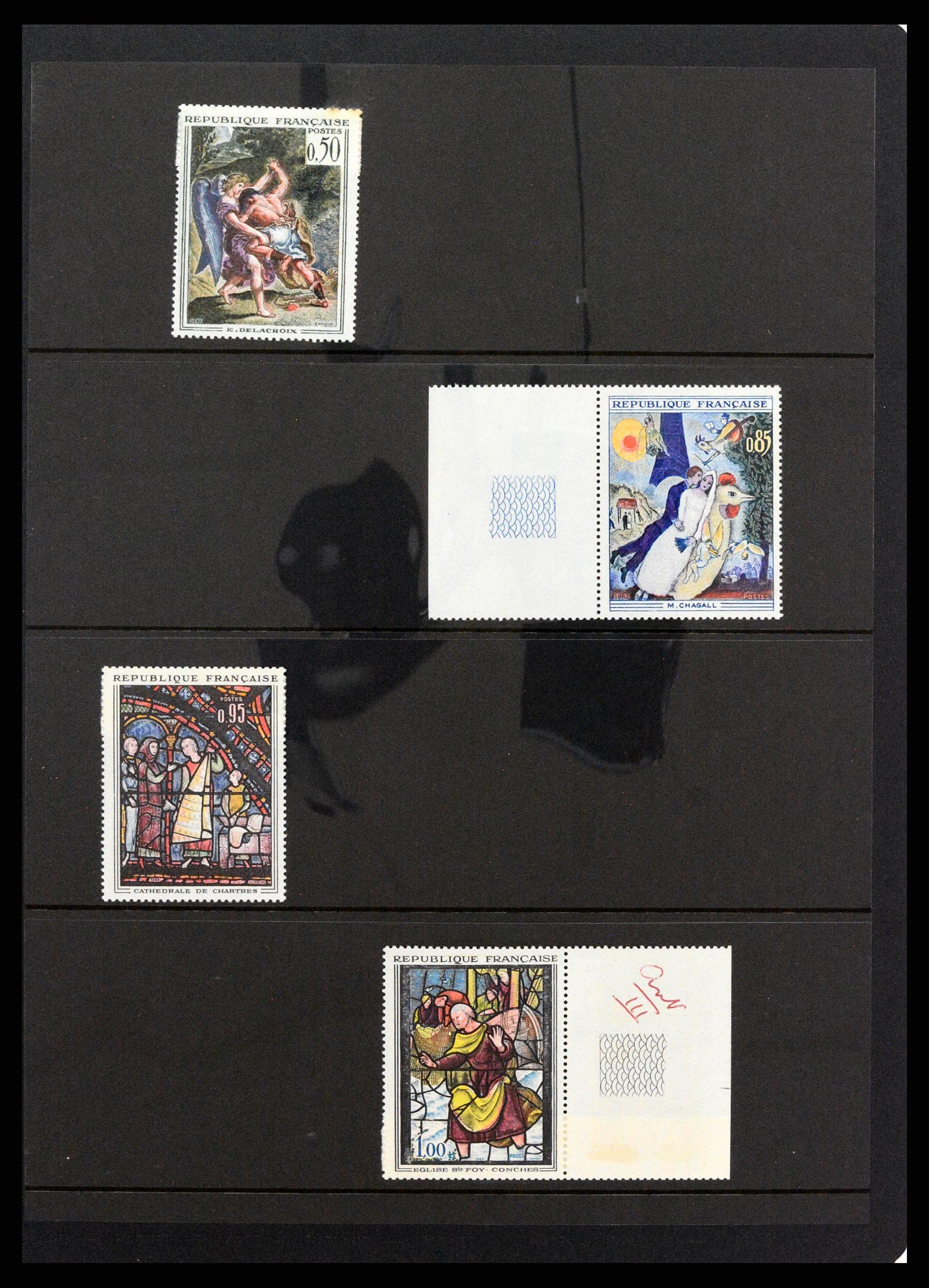 37285 119 - Postzegelverzameling 37285 Frankrijk 1849-1996.