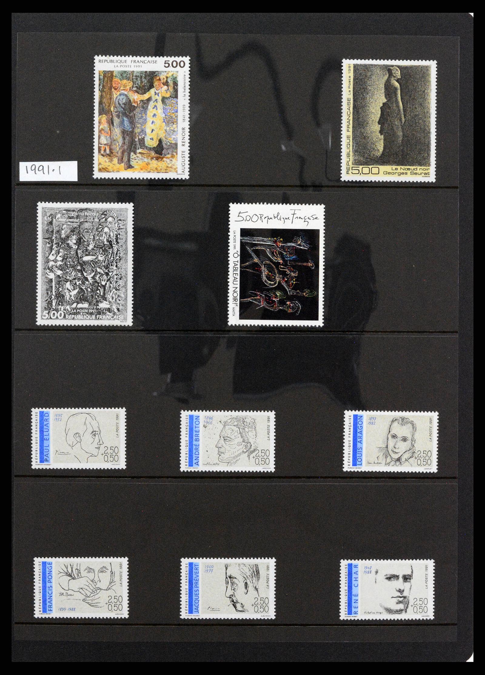 37285 244 - Postzegelverzameling 37285 Frankrijk 1849-1996.