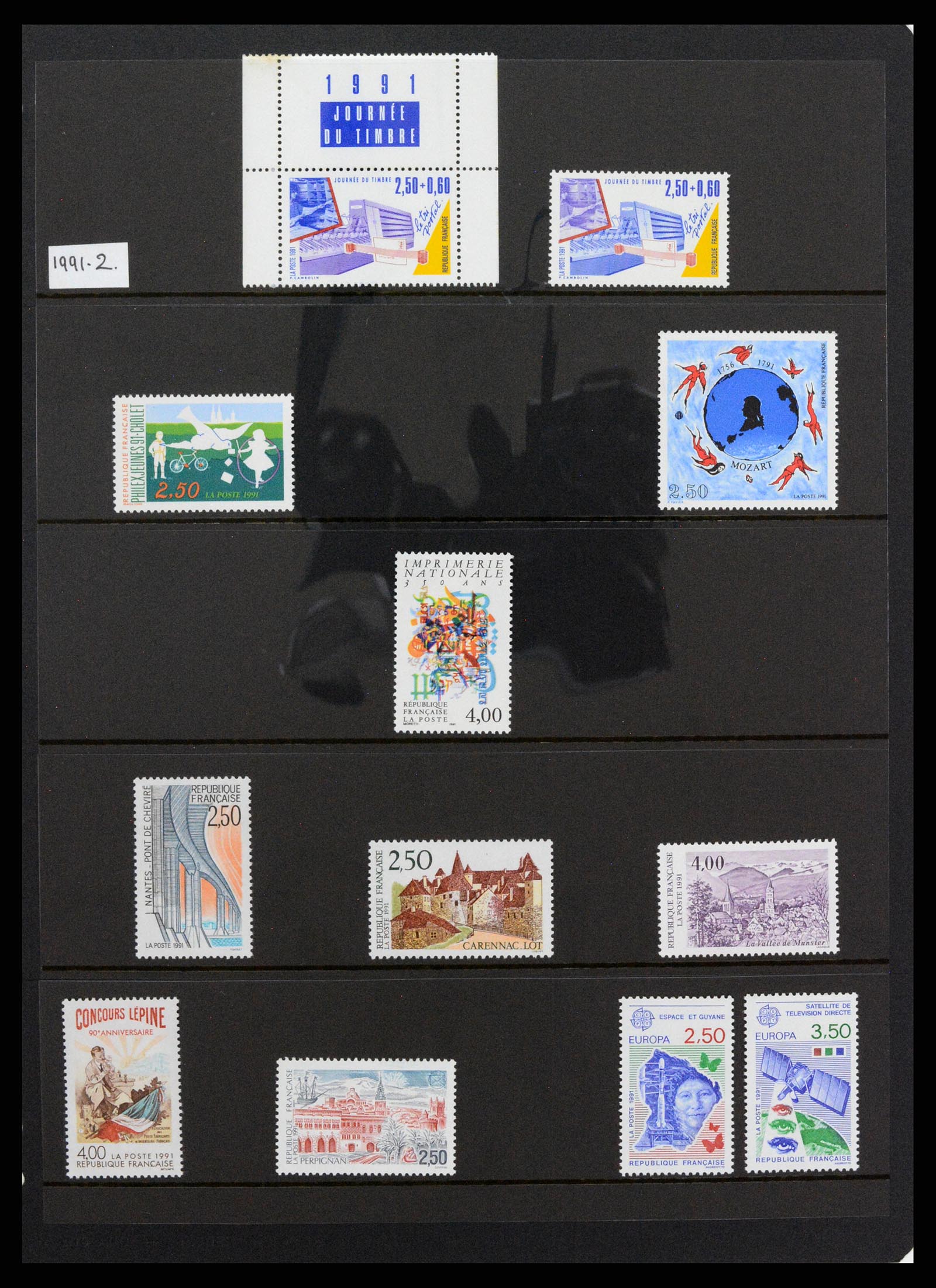 37285 245 - Postzegelverzameling 37285 Frankrijk 1849-1996.