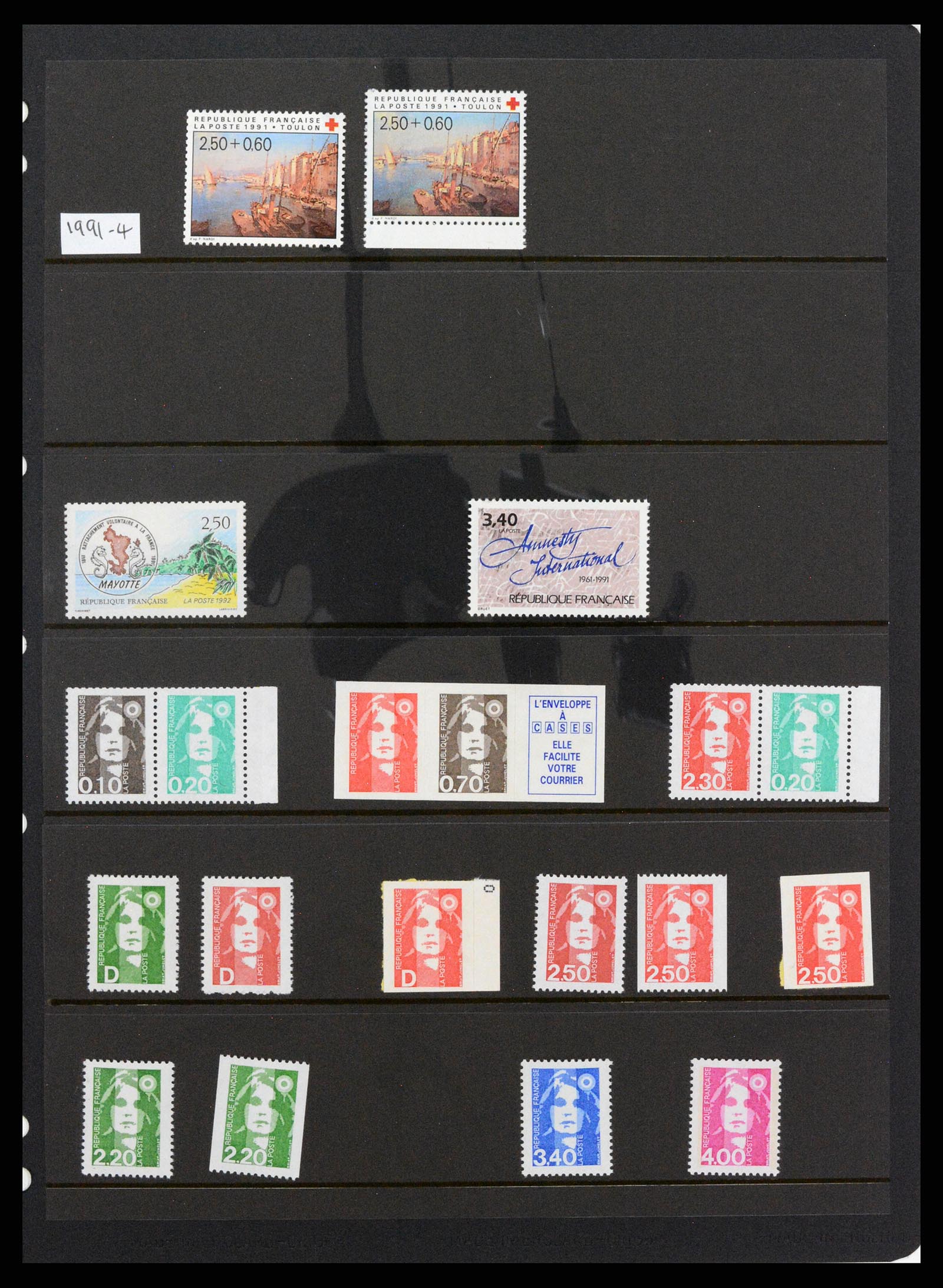 37285 249 - Postzegelverzameling 37285 Frankrijk 1849-1996.