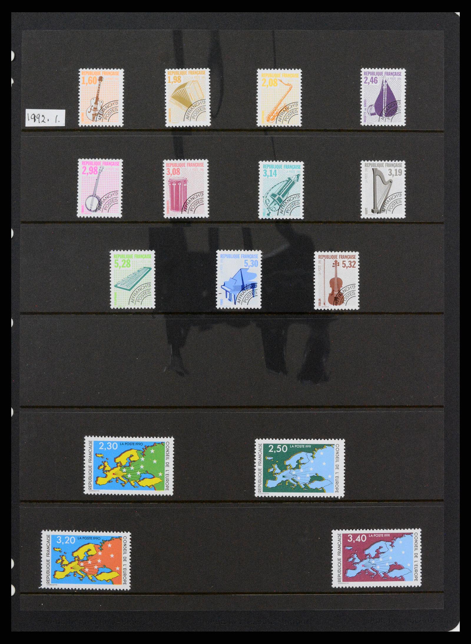 37285 250 - Postzegelverzameling 37285 Frankrijk 1849-1996.