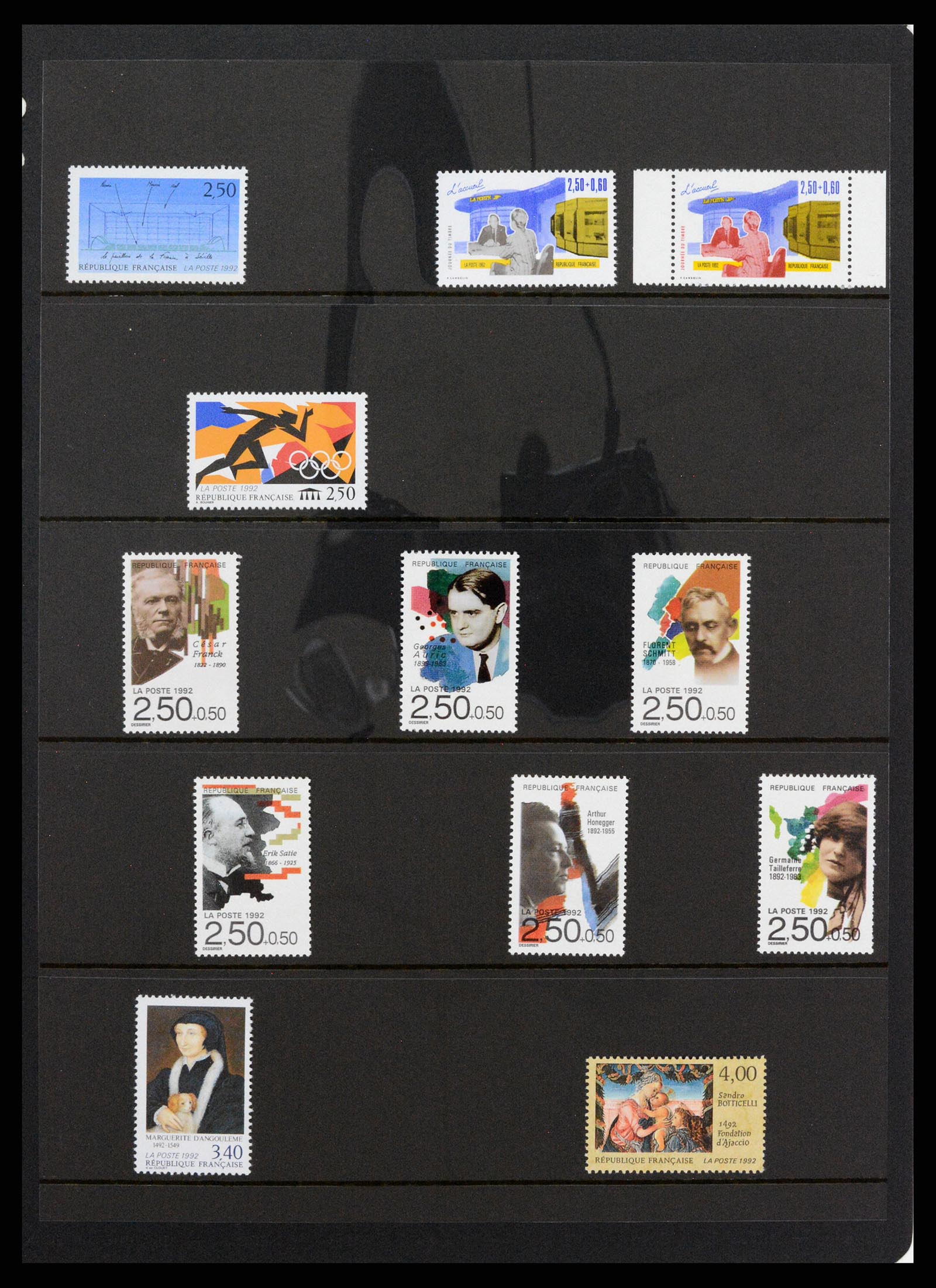 37285 251 - Postzegelverzameling 37285 Frankrijk 1849-1996.