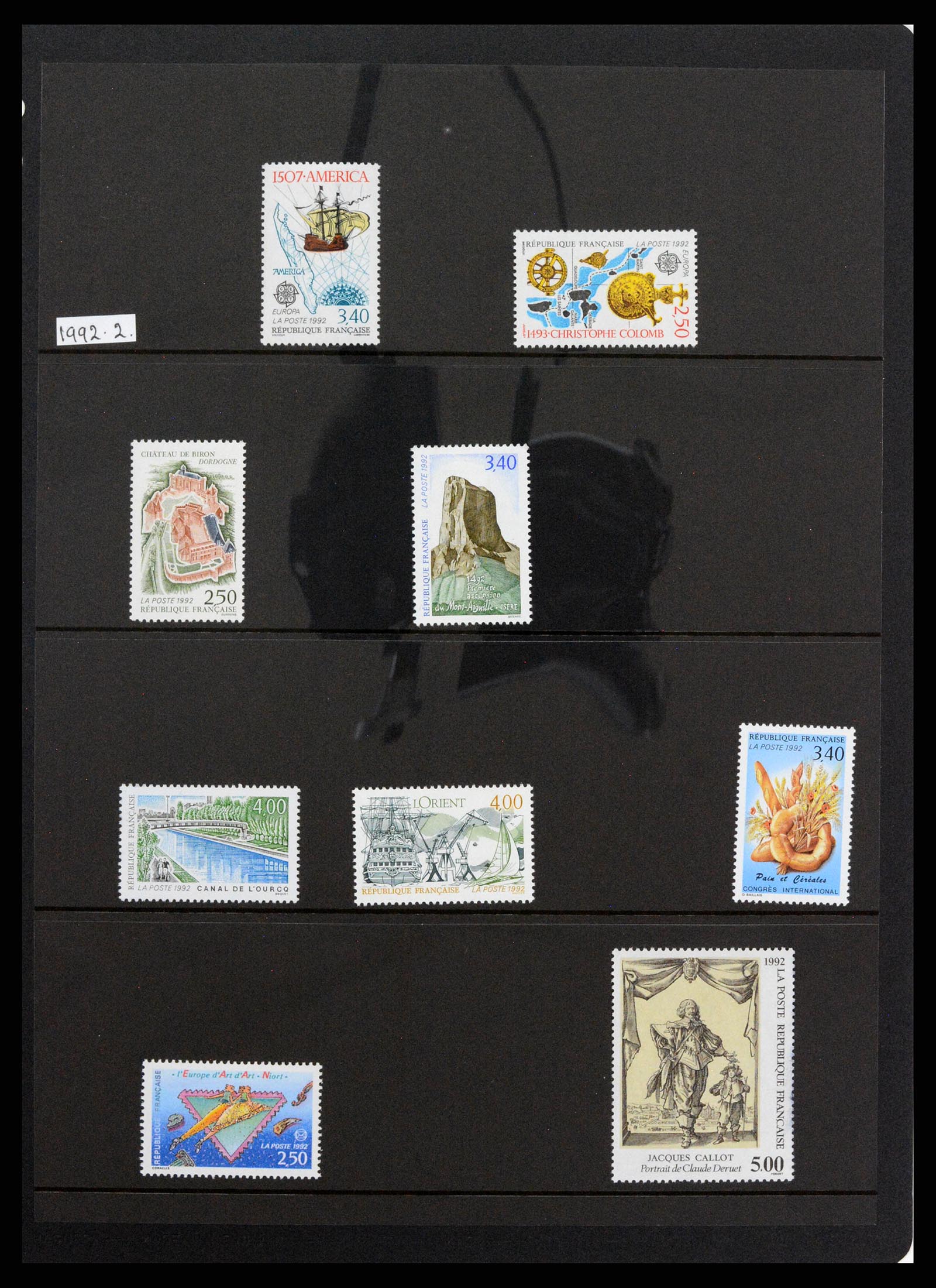 37285 252 - Postzegelverzameling 37285 Frankrijk 1849-1996.