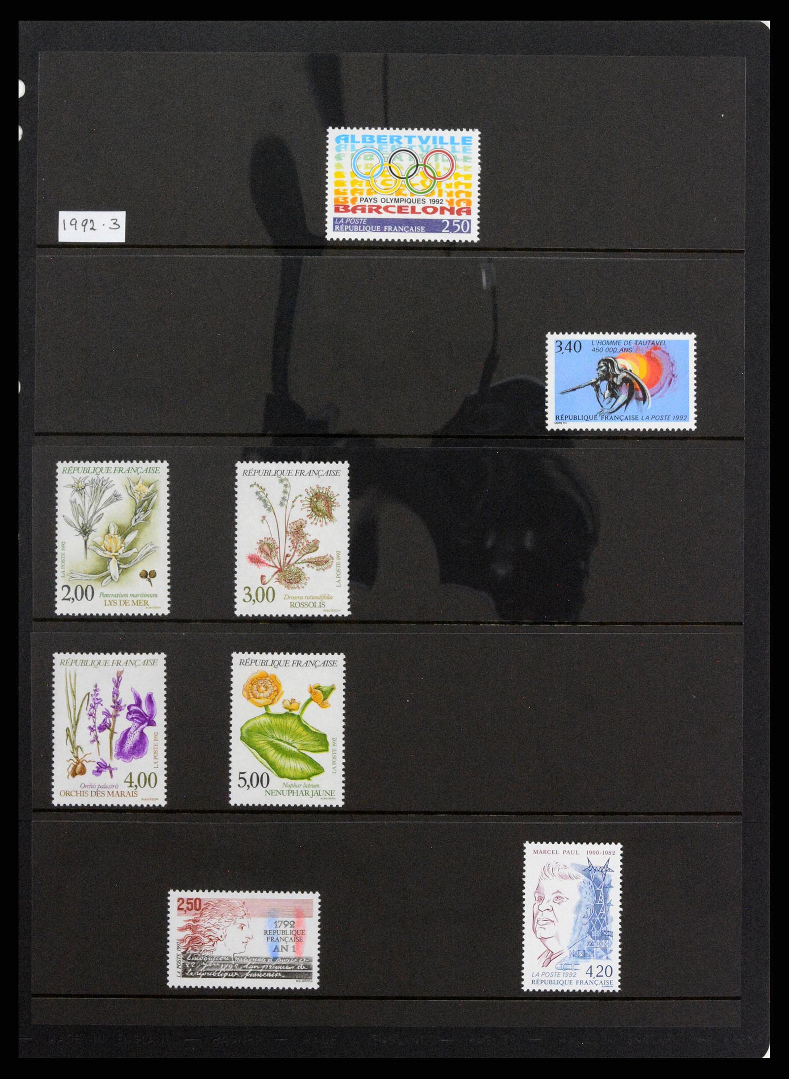 37285 253 - Postzegelverzameling 37285 Frankrijk 1849-1996.