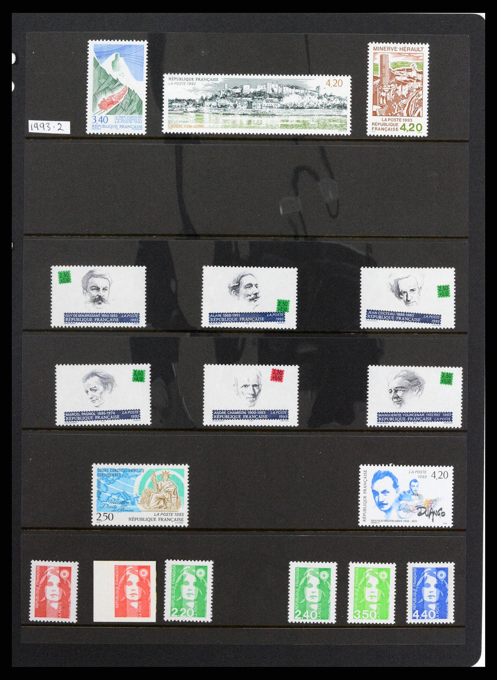 37285 257 - Postzegelverzameling 37285 Frankrijk 1849-1996.