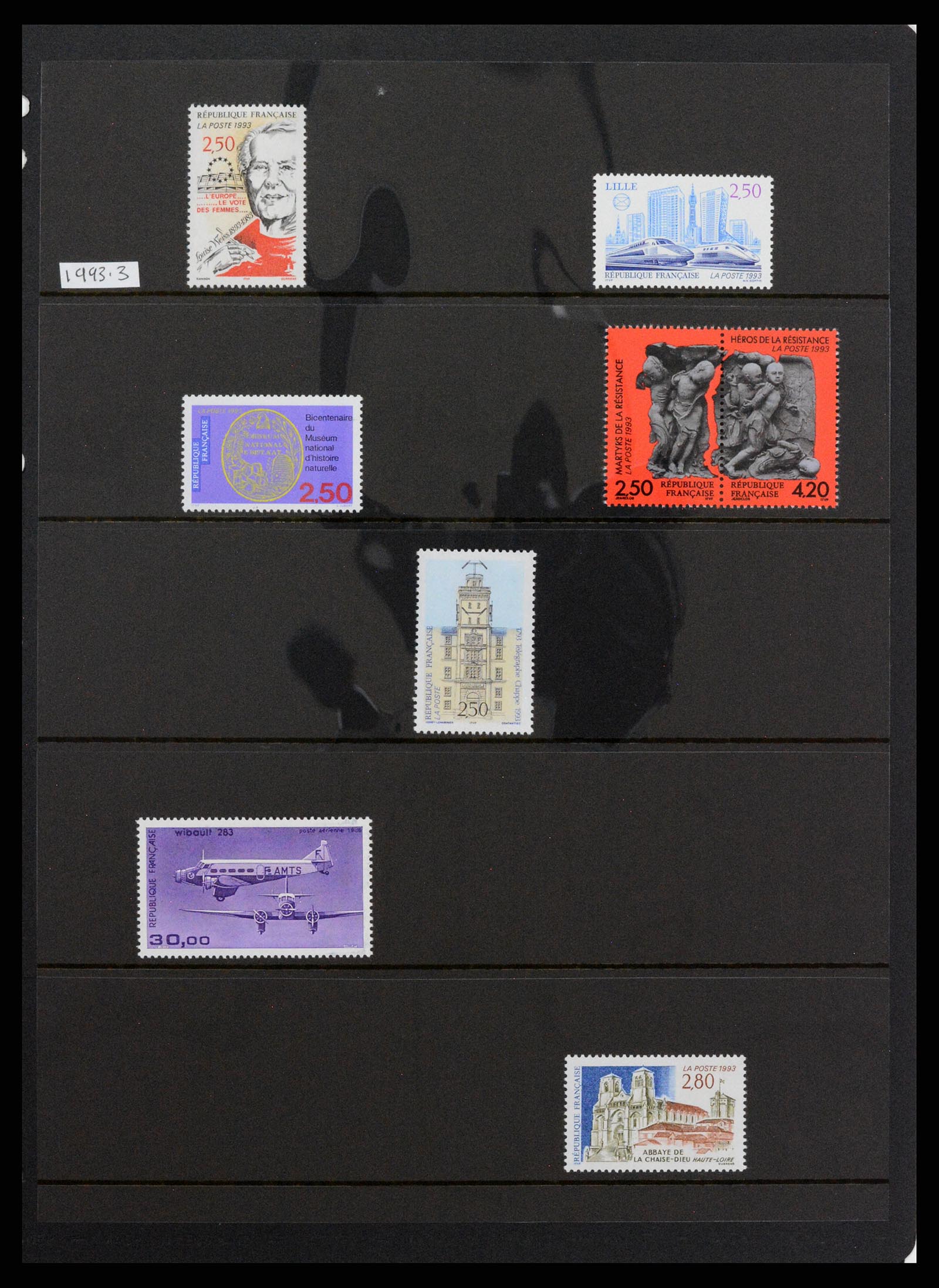37285 258 - Postzegelverzameling 37285 Frankrijk 1849-1996.
