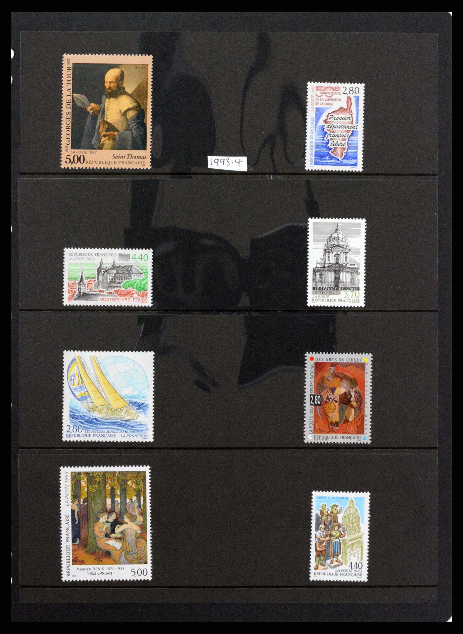 37285 259 - Postzegelverzameling 37285 Frankrijk 1849-1996.