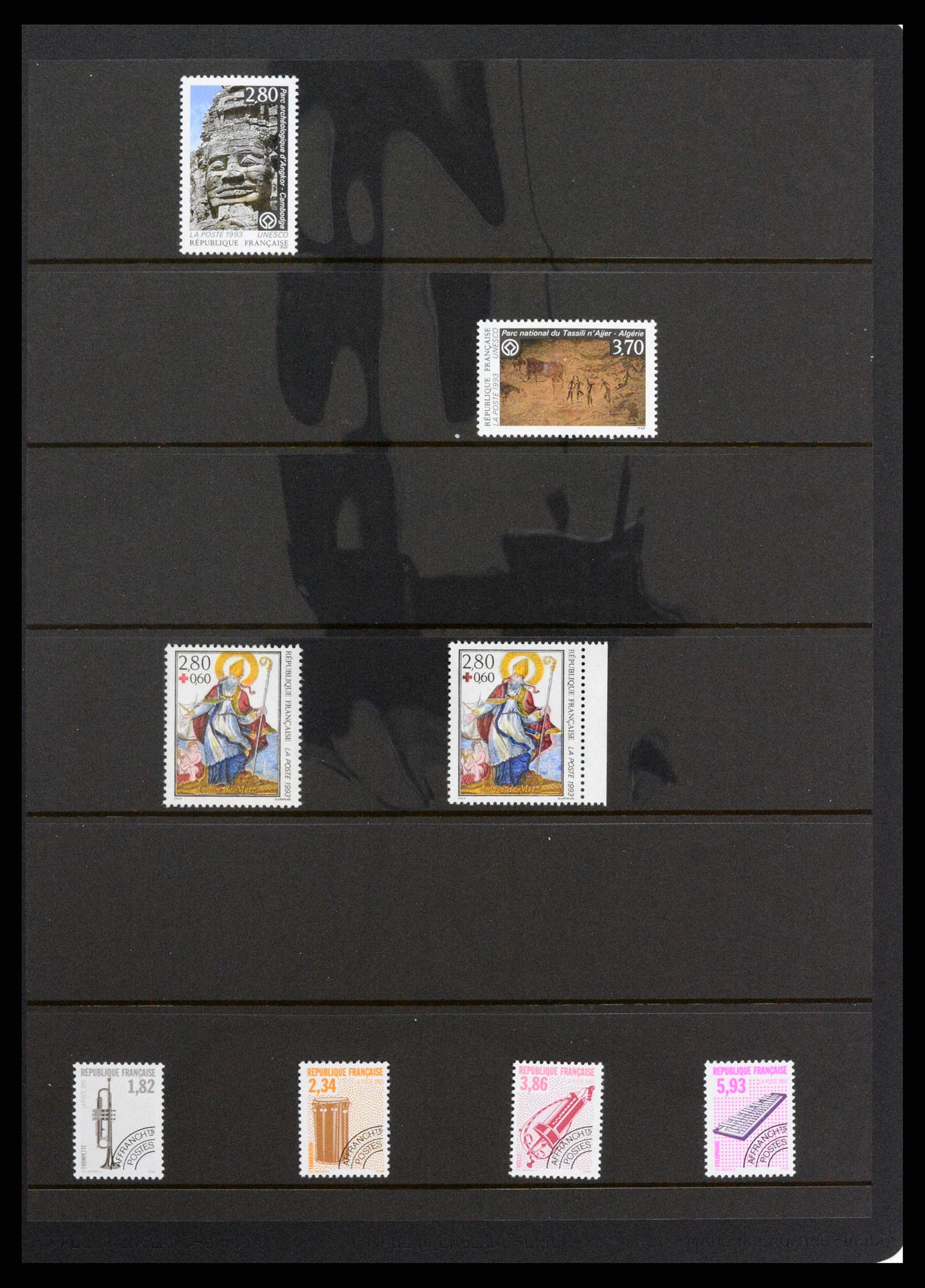 37285 262 - Stamp collection 37285 France 1849-1996.