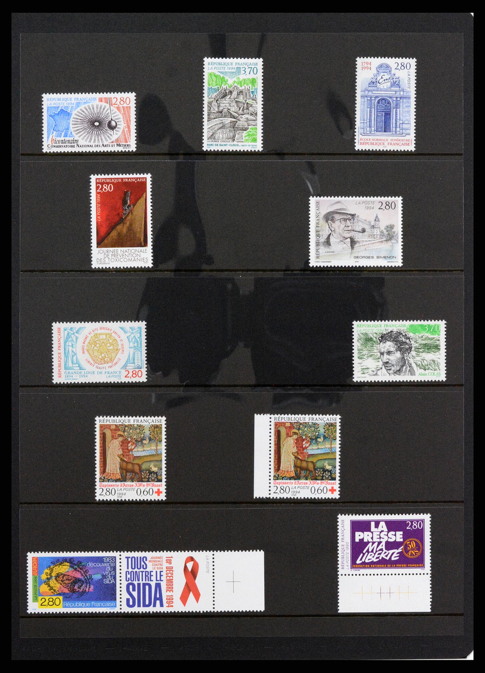37285 269 - Stamp collection 37285 France 1849-1996.