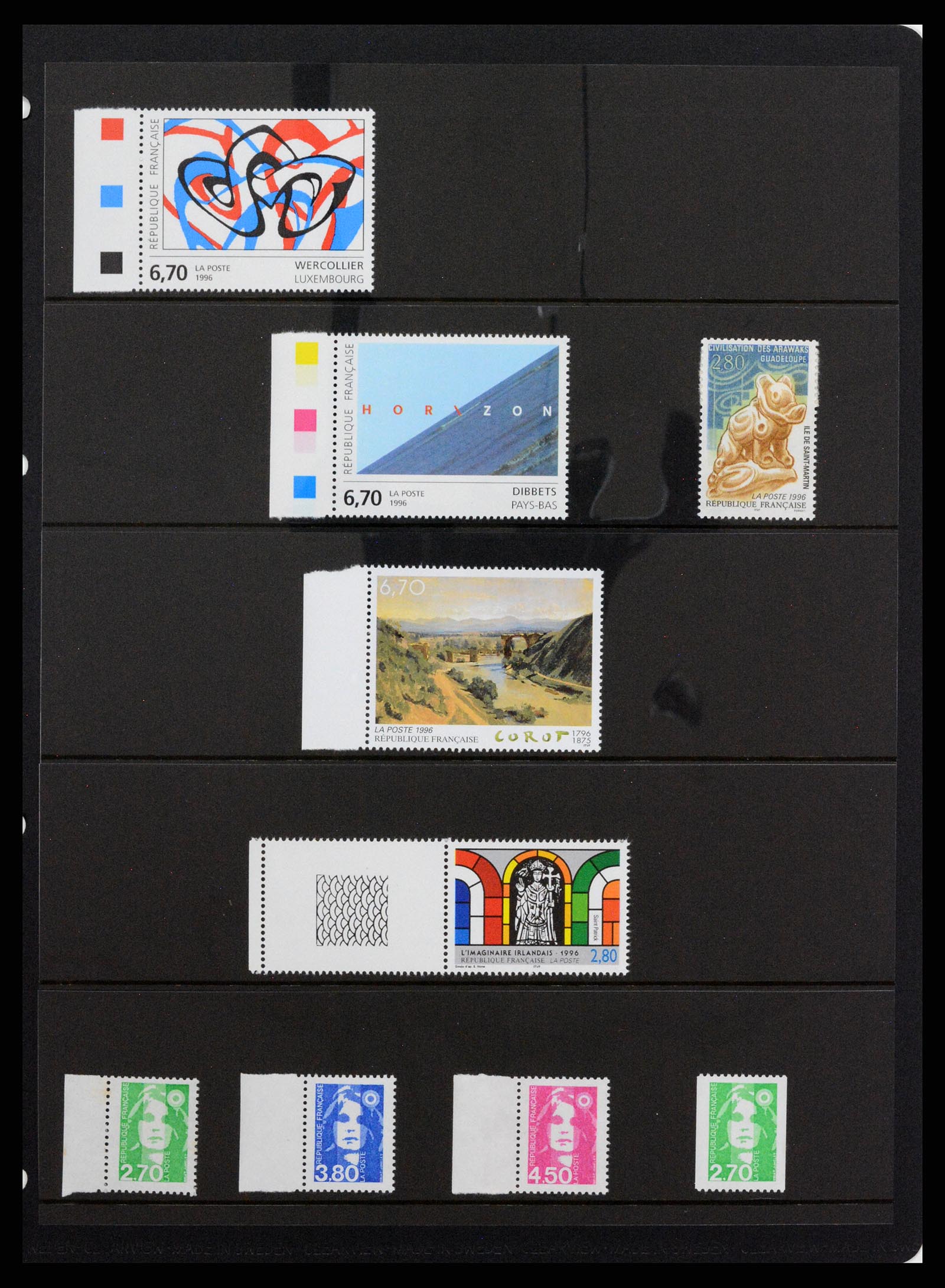 37285 280 - Stamp collection 37285 France 1849-1996.