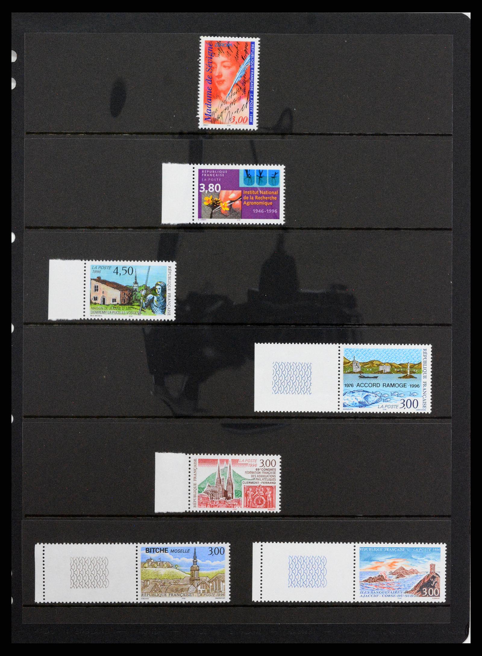 37285 282 - Postzegelverzameling 37285 Frankrijk 1849-1996.