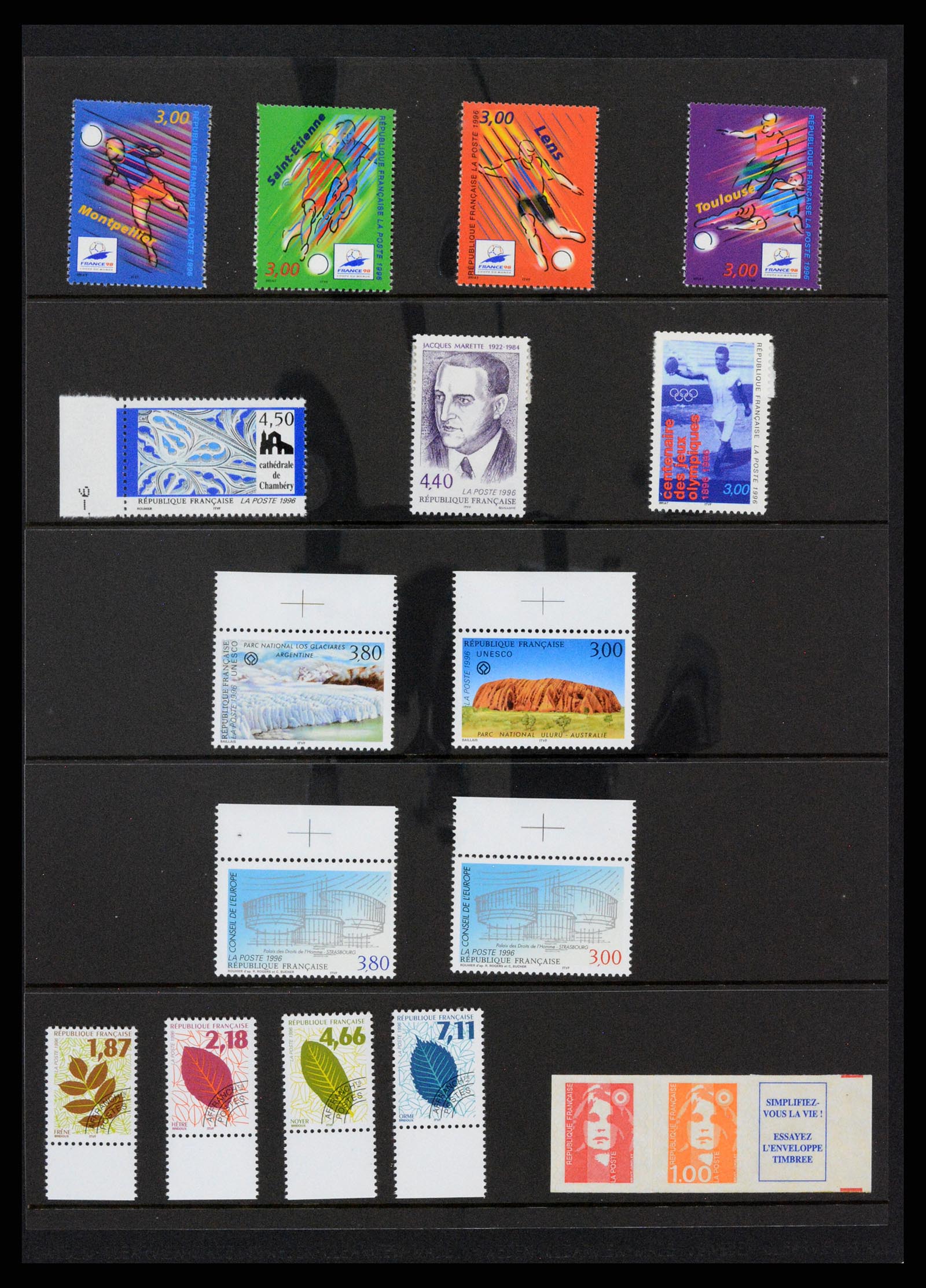 37285 284 - Postzegelverzameling 37285 Frankrijk 1849-1996.