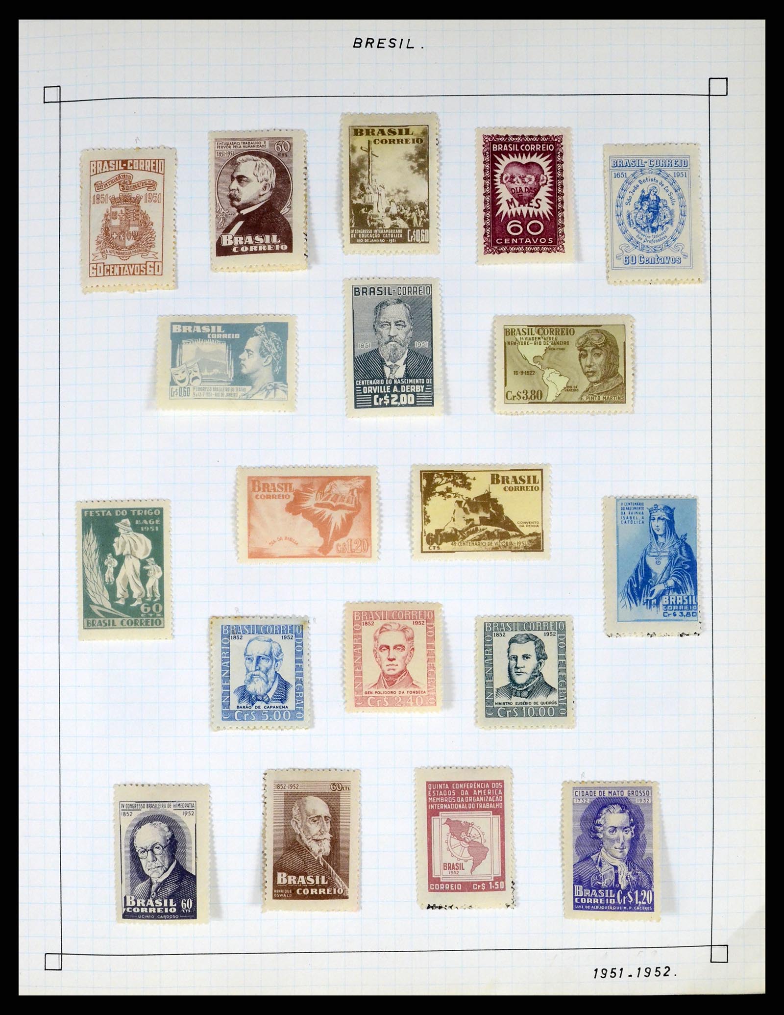 37286 013 - Postzegelverzameling 37286 Buiten Europa 1845-1980.