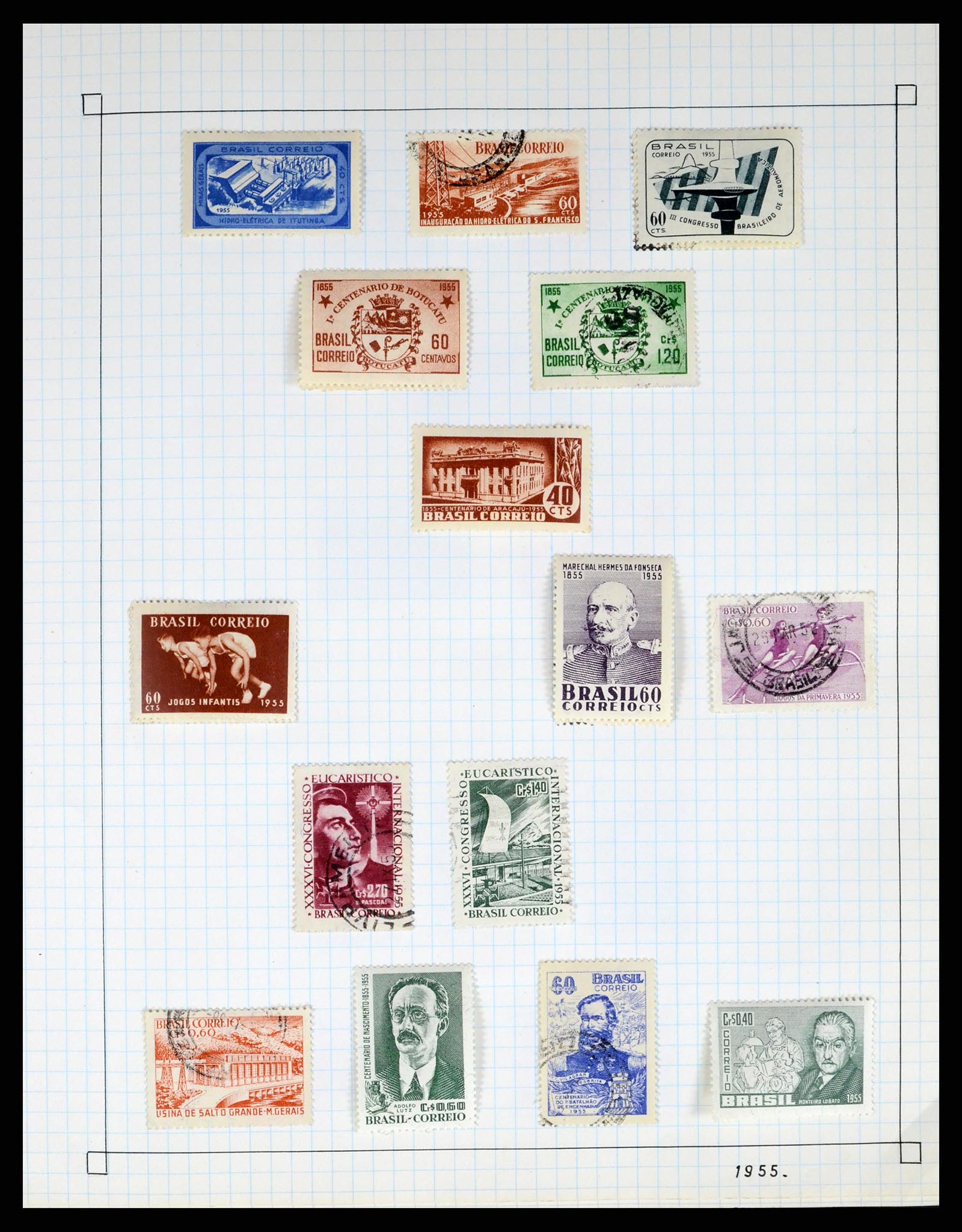37286 018 - Postzegelverzameling 37286 Buiten Europa 1845-1980.