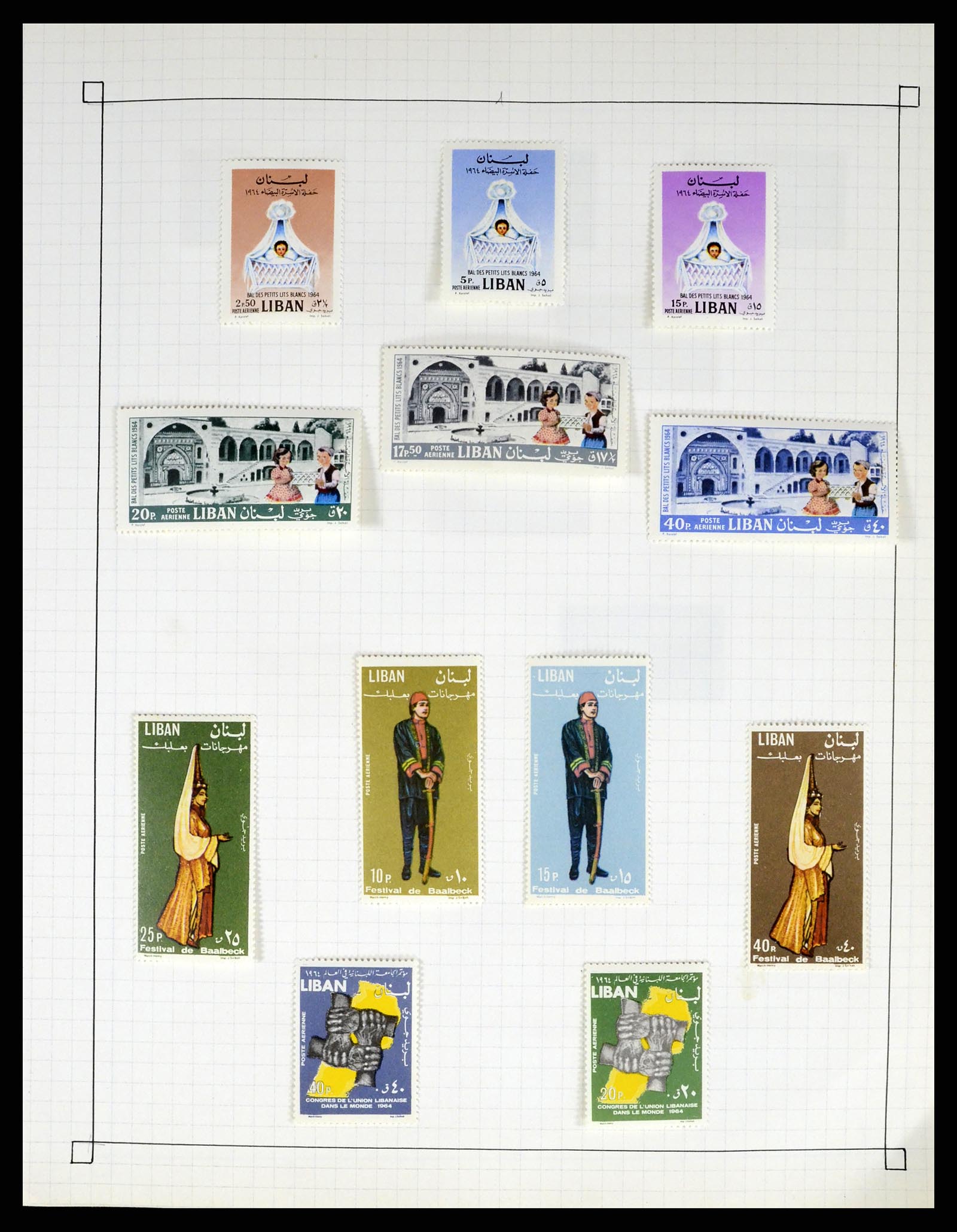 37286 100 - Postzegelverzameling 37286 Buiten Europa 1845-1980.