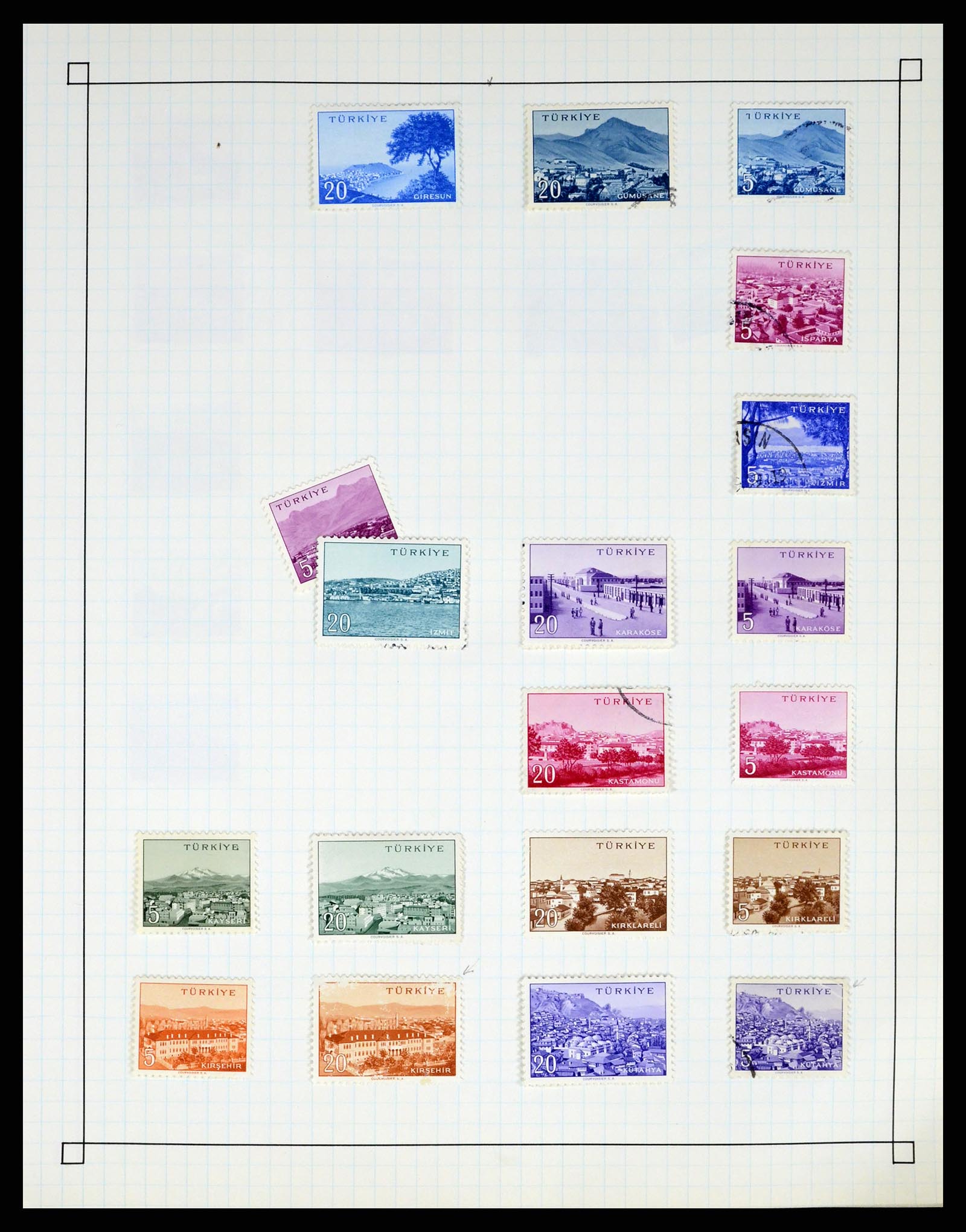 37286 124 - Postzegelverzameling 37286 Buiten Europa 1845-1980.