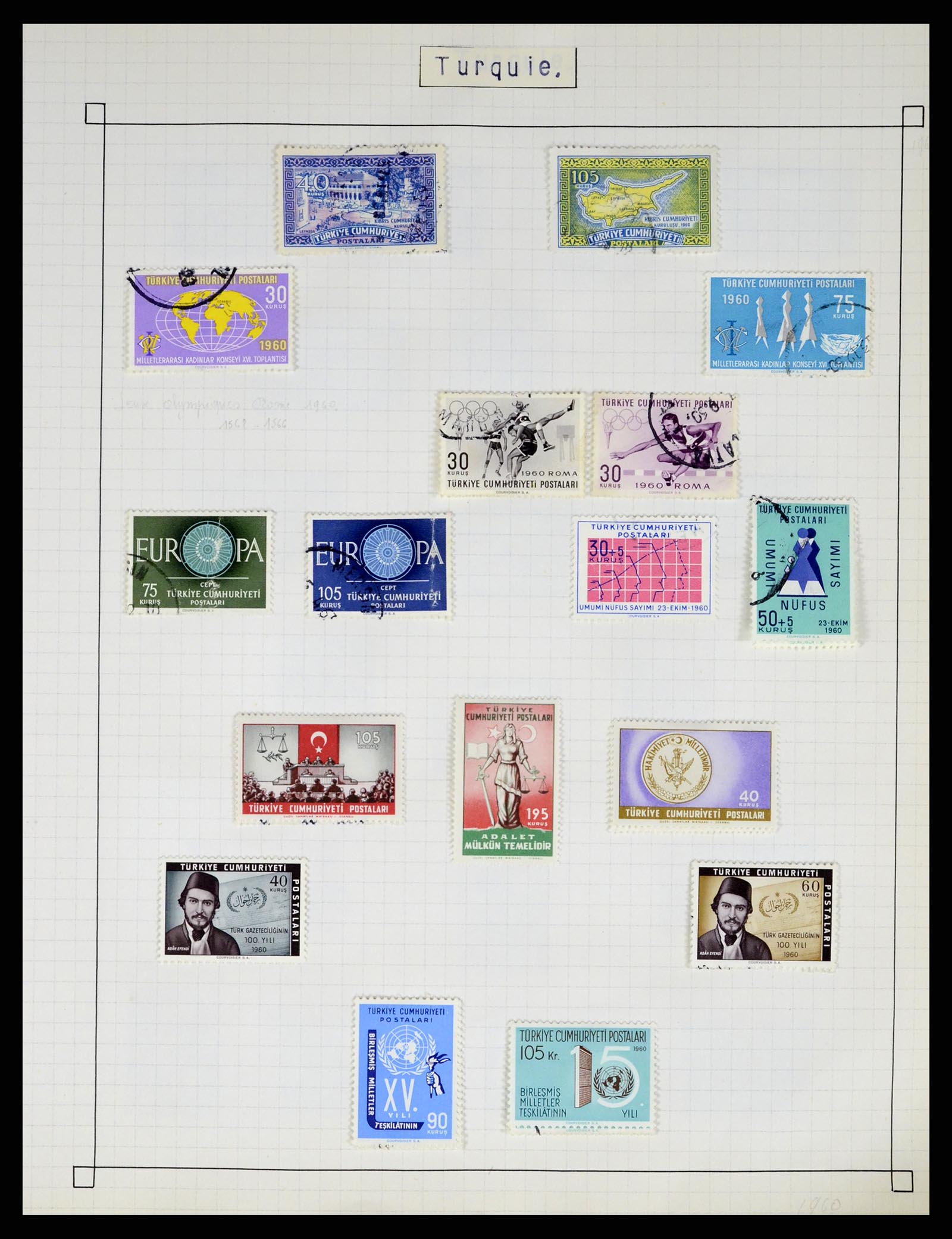 37286 131 - Postzegelverzameling 37286 Buiten Europa 1845-1980.