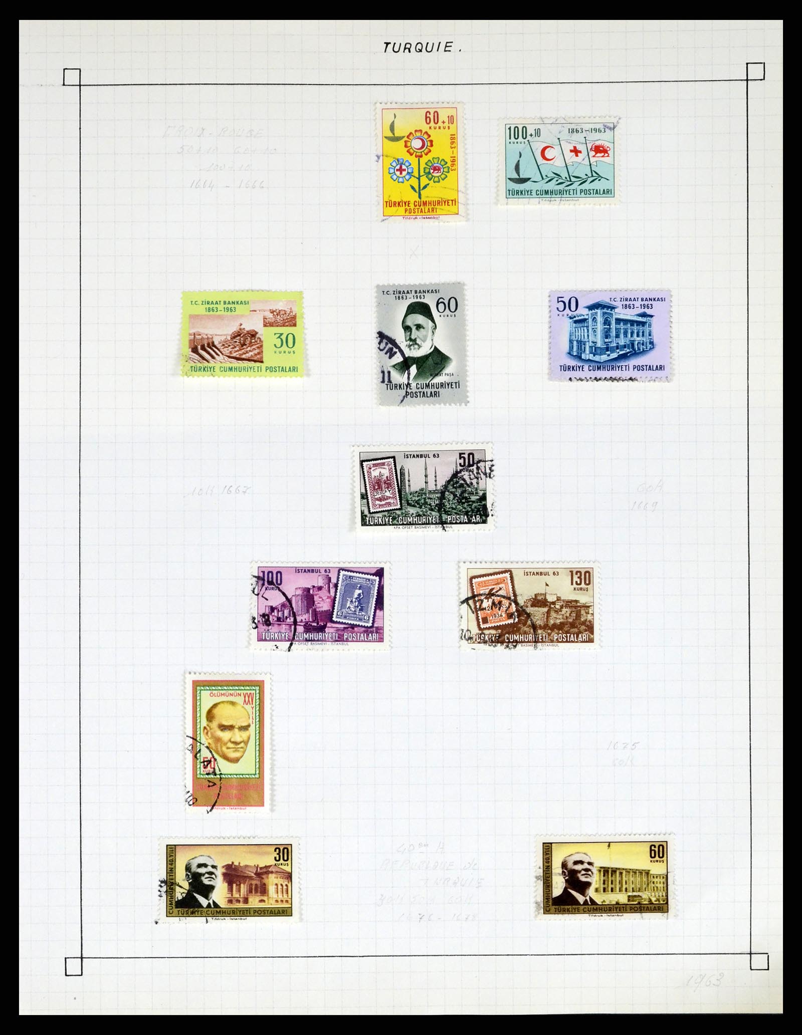 37286 138 - Postzegelverzameling 37286 Buiten Europa 1845-1980.