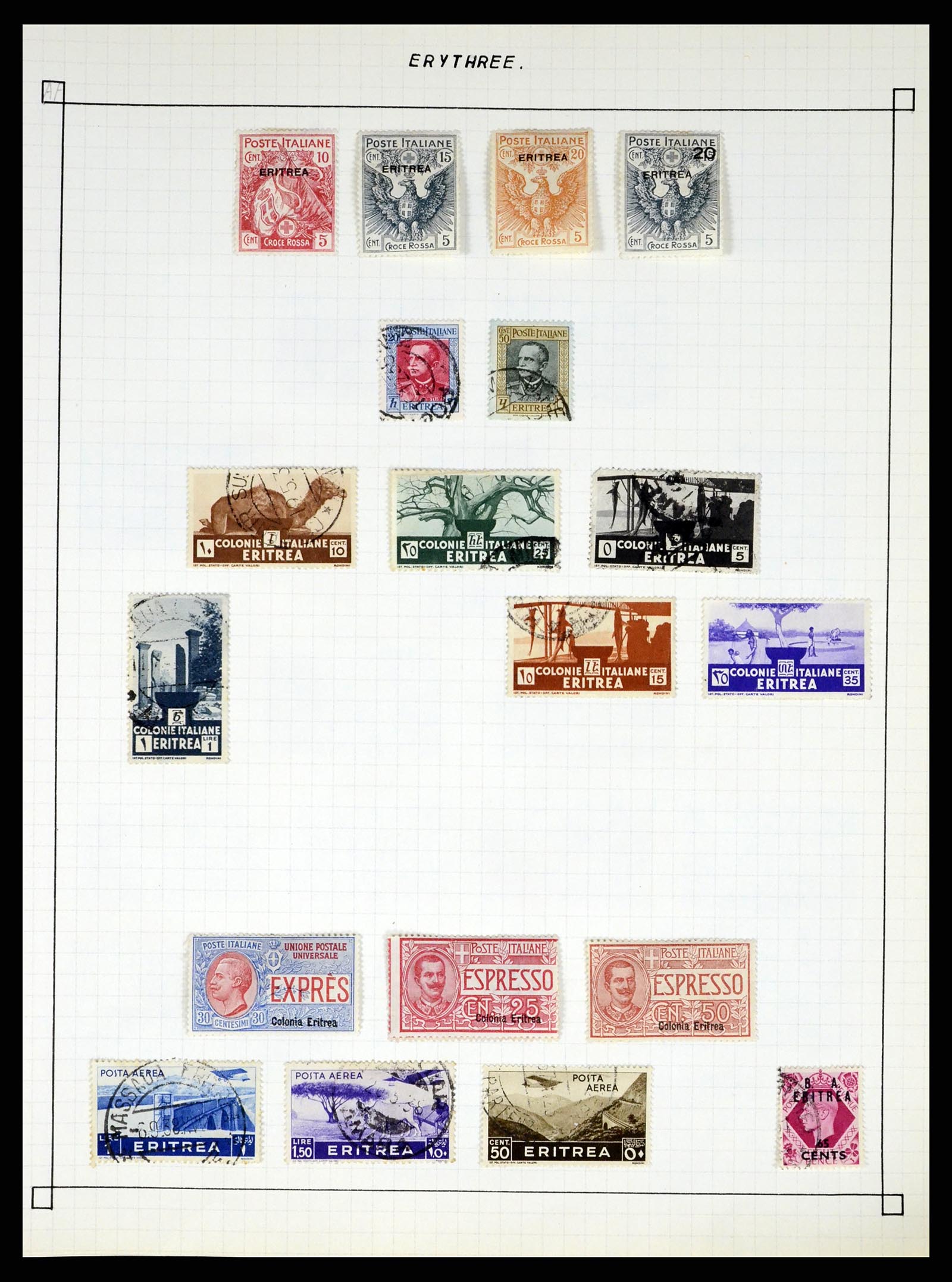 37286 381 - Postzegelverzameling 37286 Buiten Europa 1845-1980.