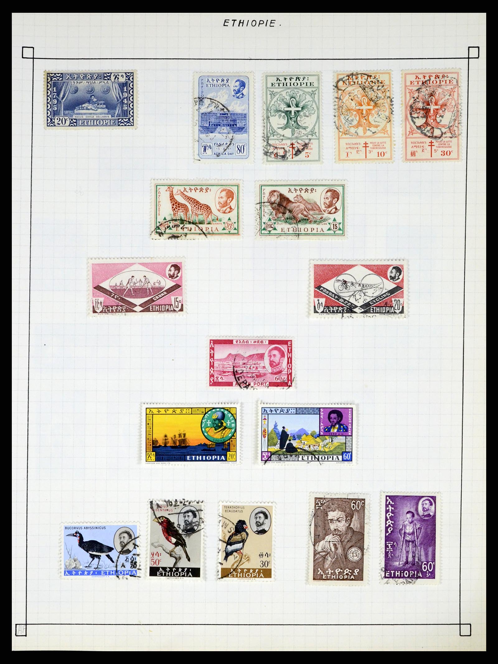 37286 385 - Postzegelverzameling 37286 Buiten Europa 1845-1980.