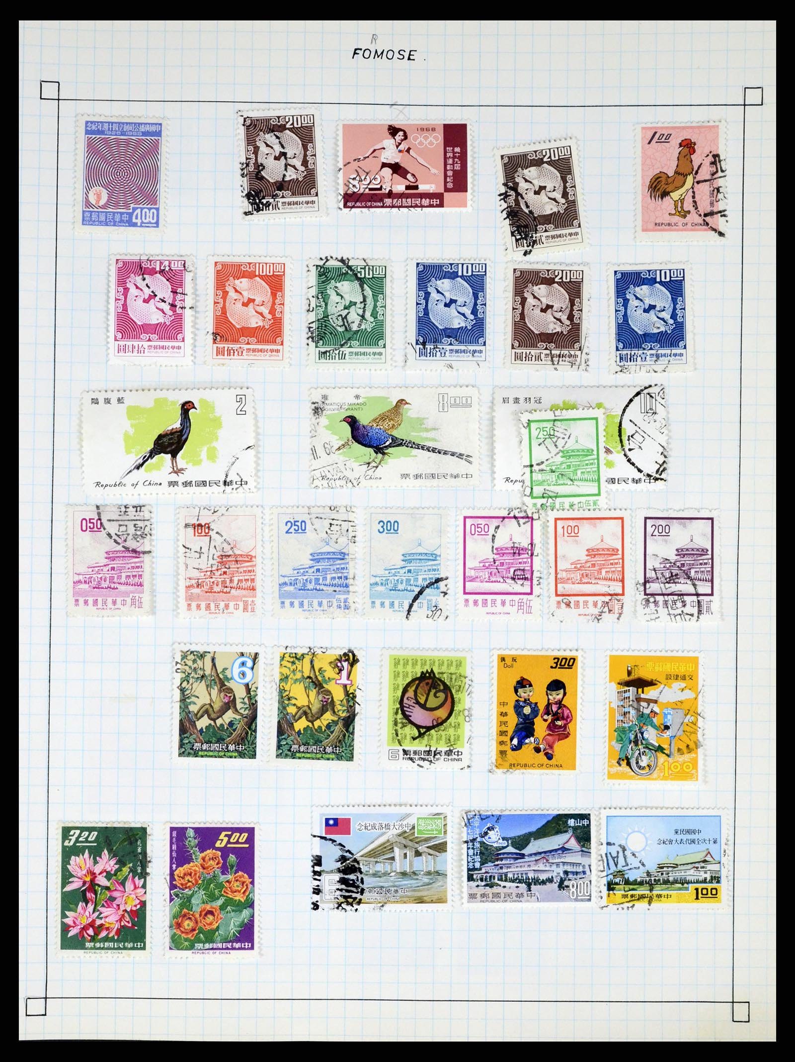 37286 392 - Postzegelverzameling 37286 Buiten Europa 1845-1980.