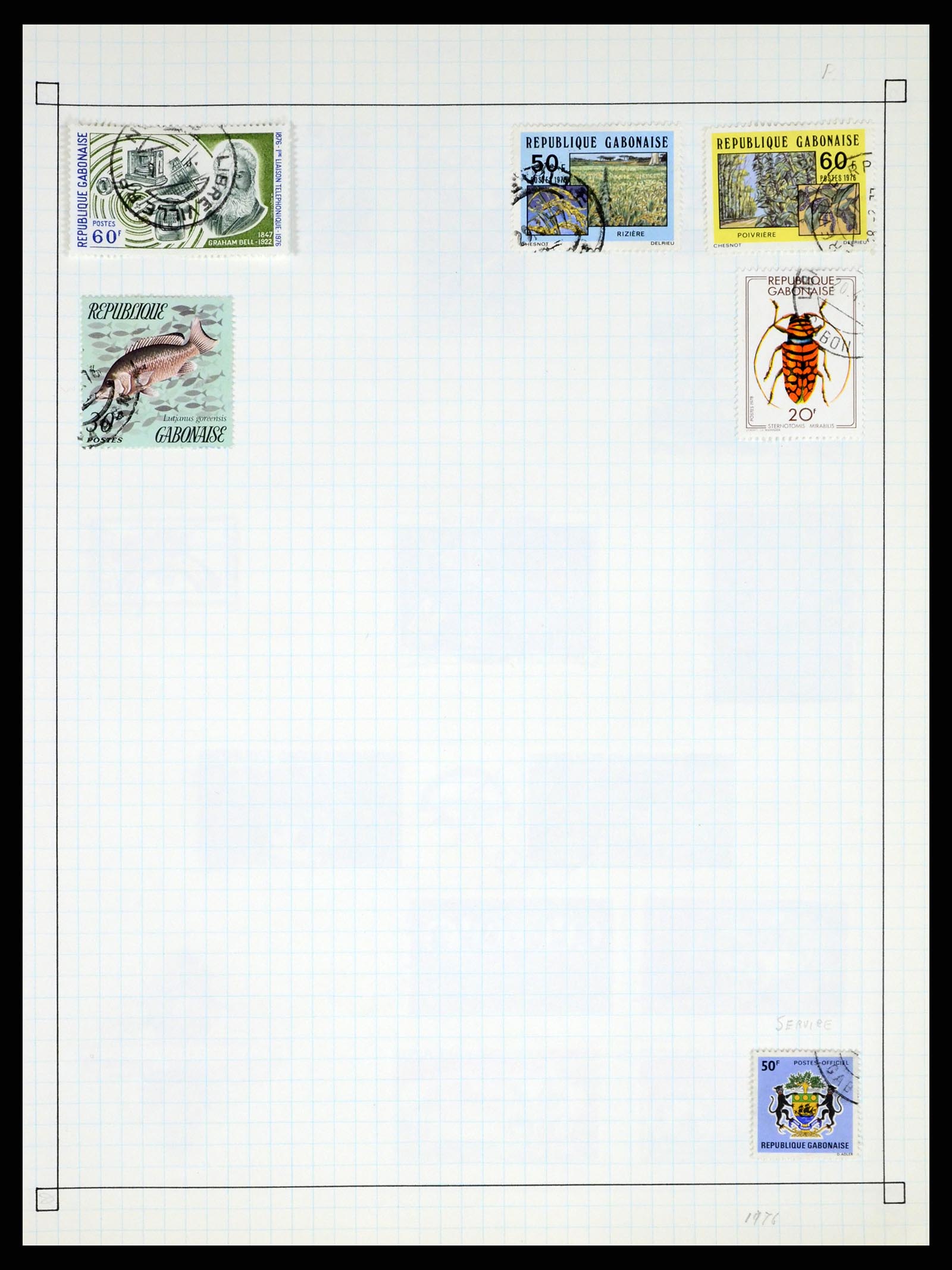 37286 400 - Postzegelverzameling 37286 Buiten Europa 1845-1980.