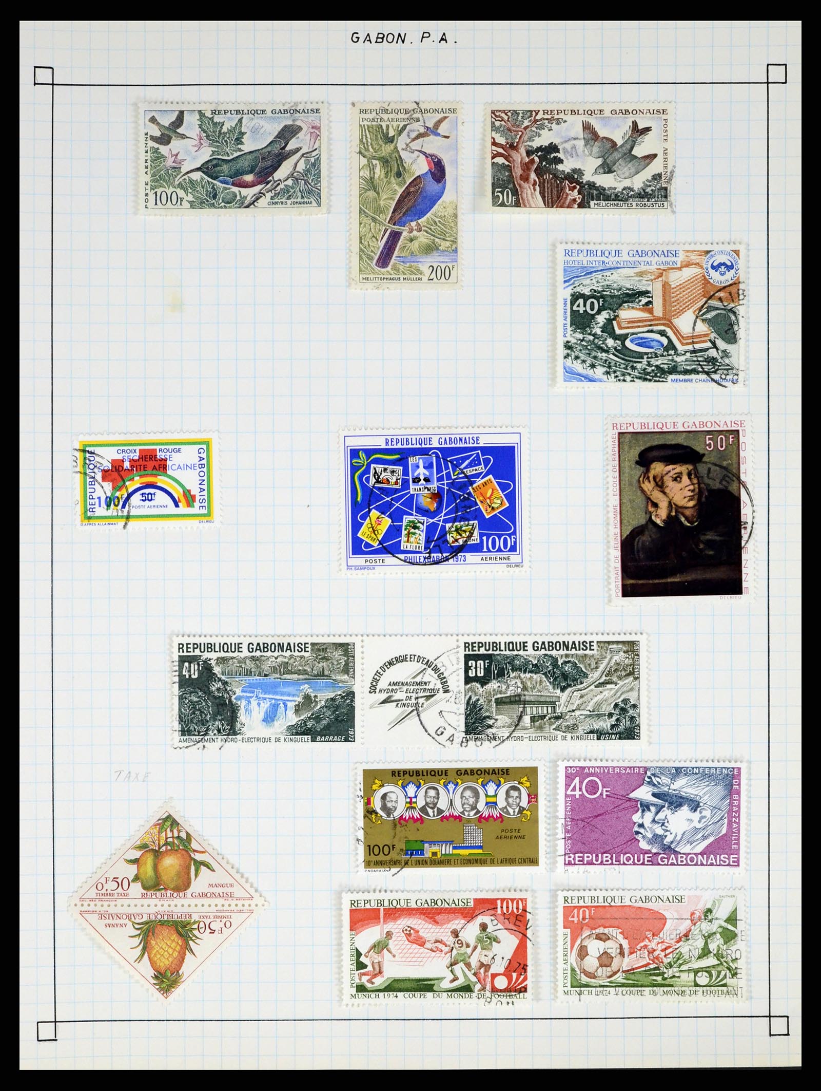 37286 401 - Postzegelverzameling 37286 Buiten Europa 1845-1980.