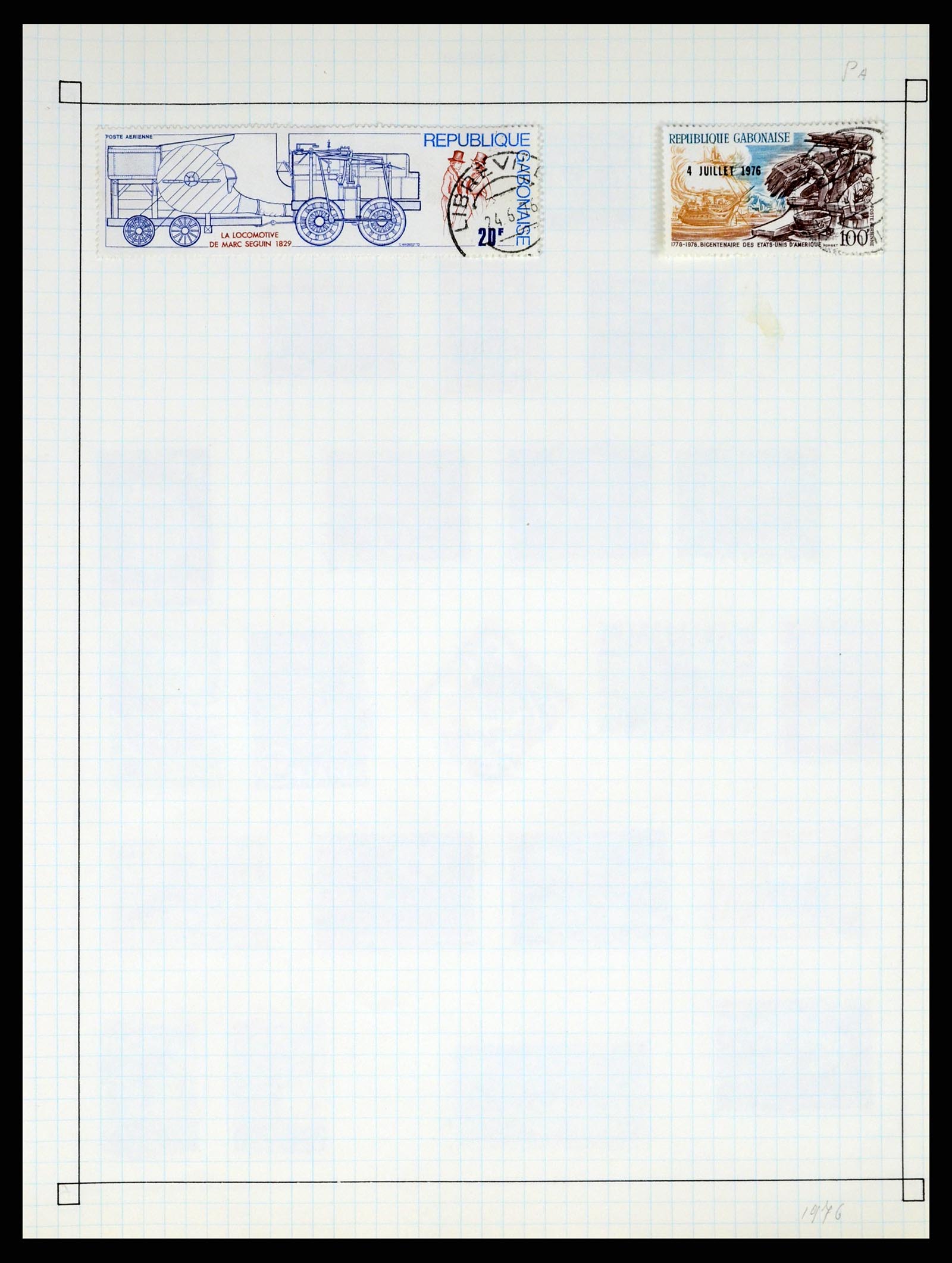 37286 402 - Postzegelverzameling 37286 Buiten Europa 1845-1980.