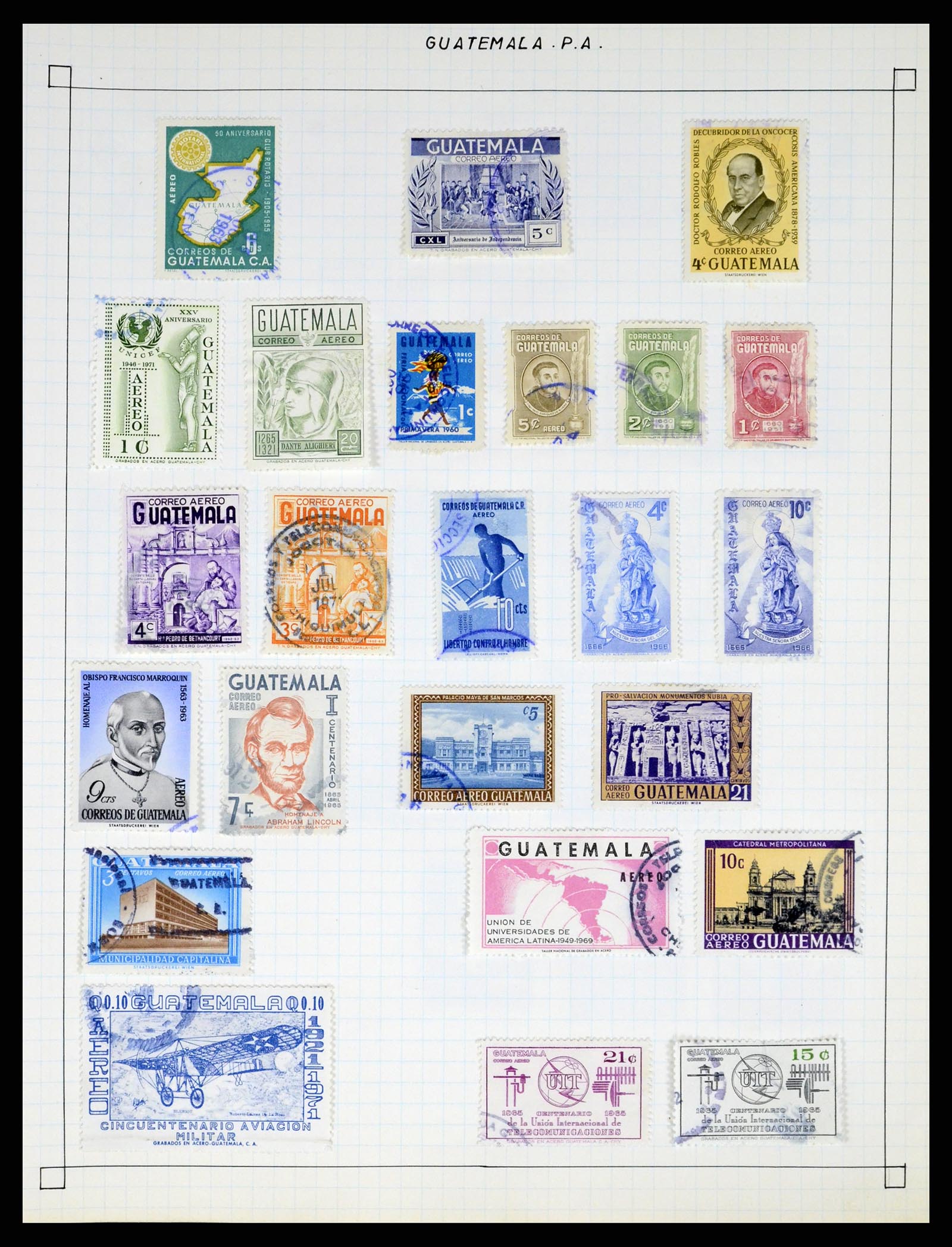 37286 407 - Postzegelverzameling 37286 Buiten Europa 1845-1980.