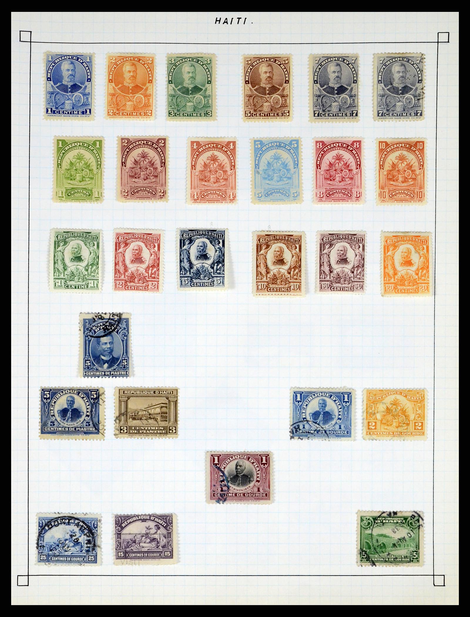 37286 413 - Postzegelverzameling 37286 Buiten Europa 1845-1980.