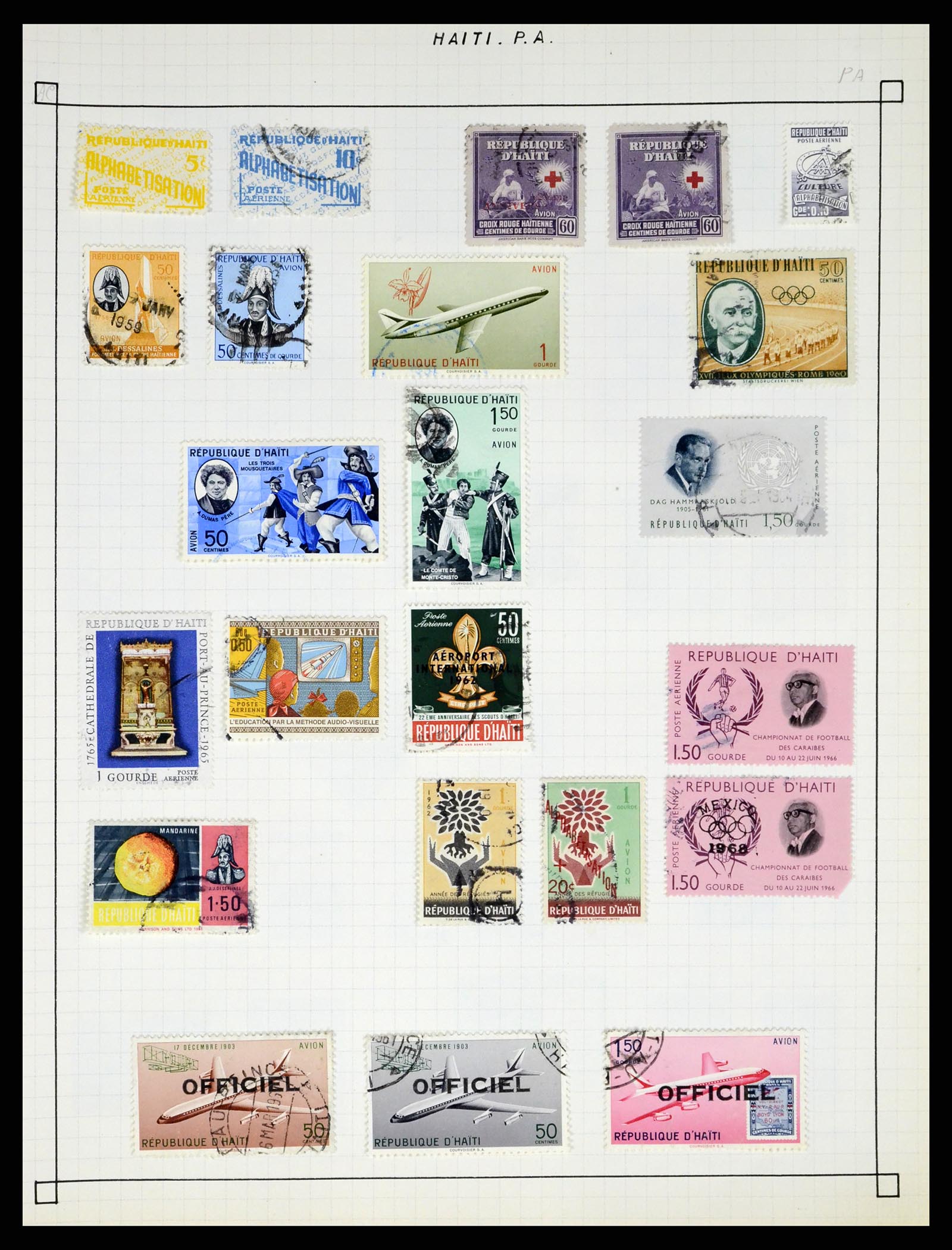 37286 417 - Postzegelverzameling 37286 Buiten Europa 1845-1980.