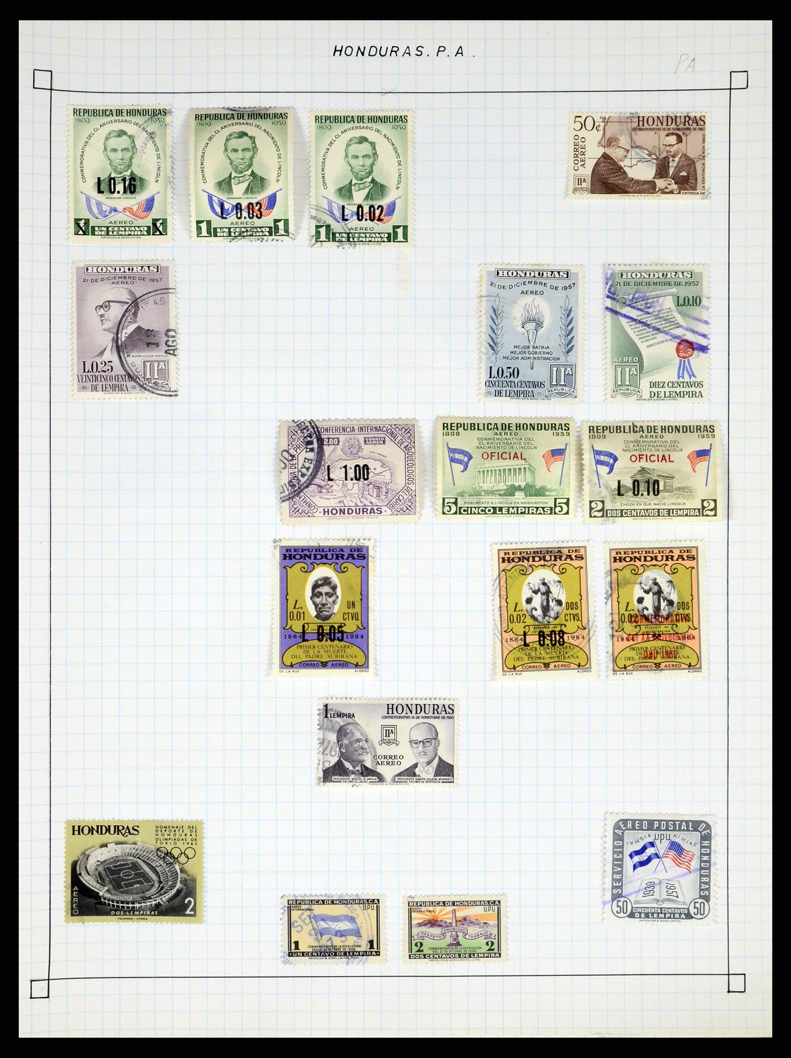 37286 426 - Stamp collection 37286 Outside Europe 1845-1980.
