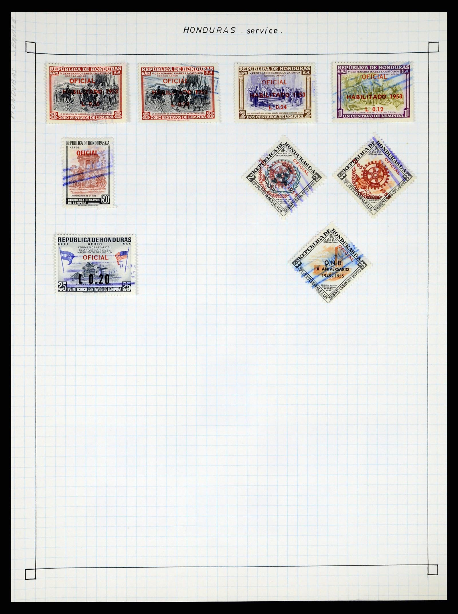37286 427 - Postzegelverzameling 37286 Buiten Europa 1845-1980.