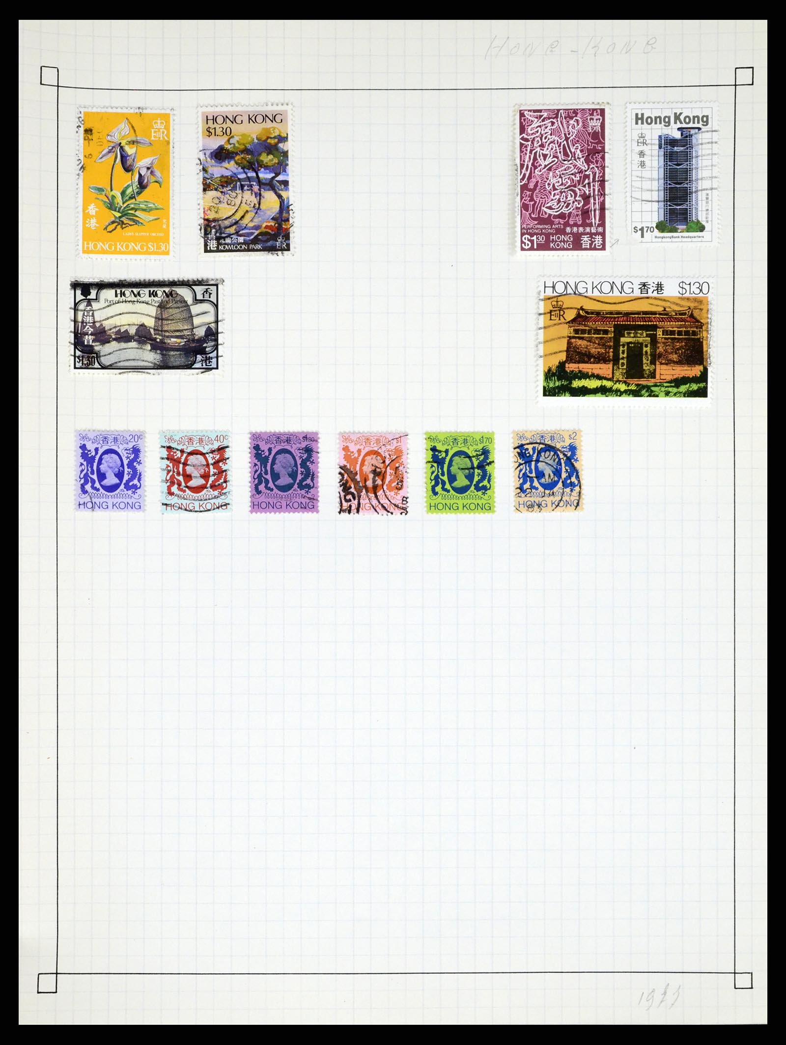 37286 432 - Postzegelverzameling 37286 Buiten Europa 1845-1980.